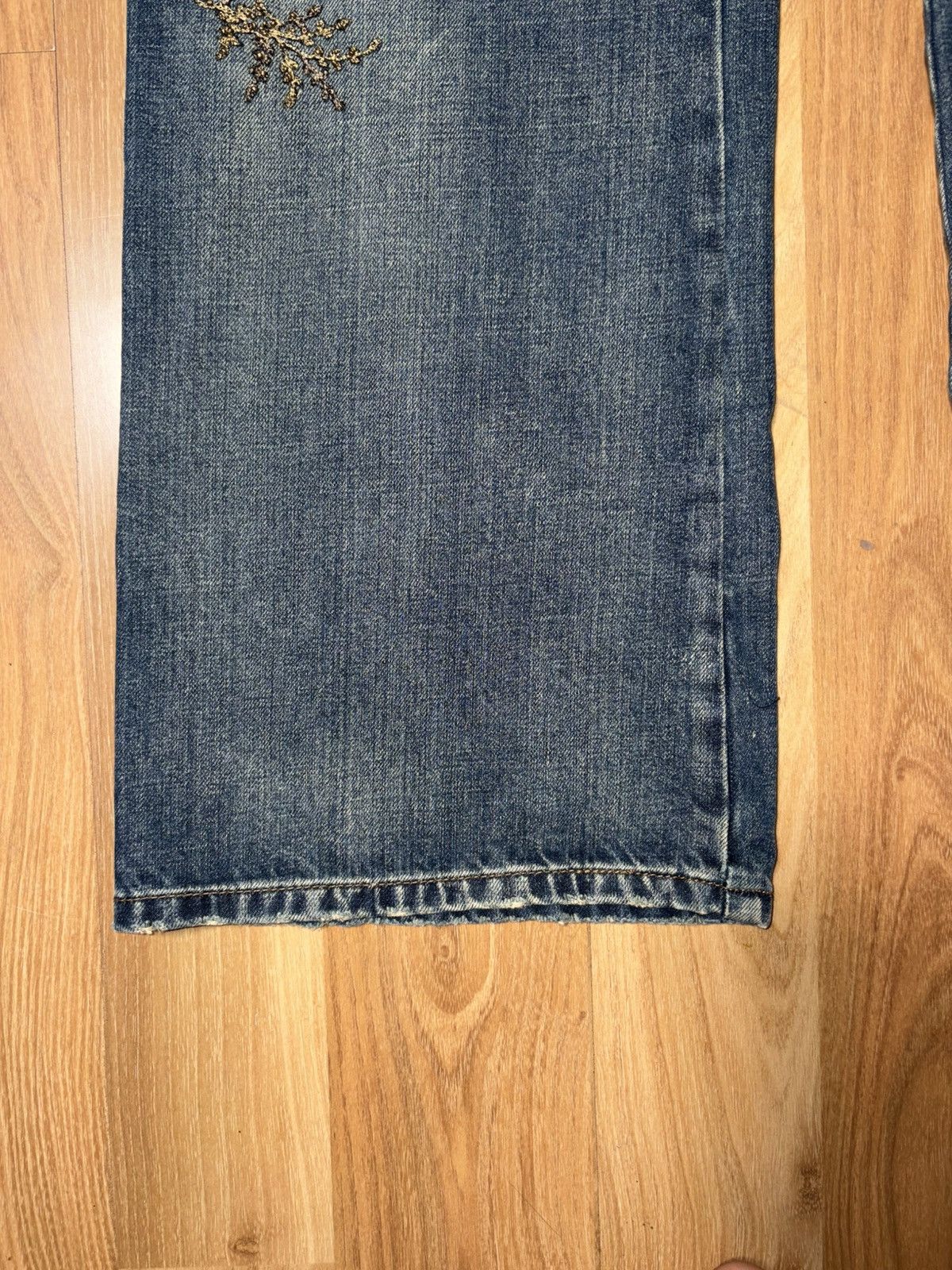 Lauren Ralph Lauren Vintage Lauren Ralph Lauren Patchwork& Embroidered Denim 16W Size 38" / US 16 / IT 52 - 6 Thumbnail
