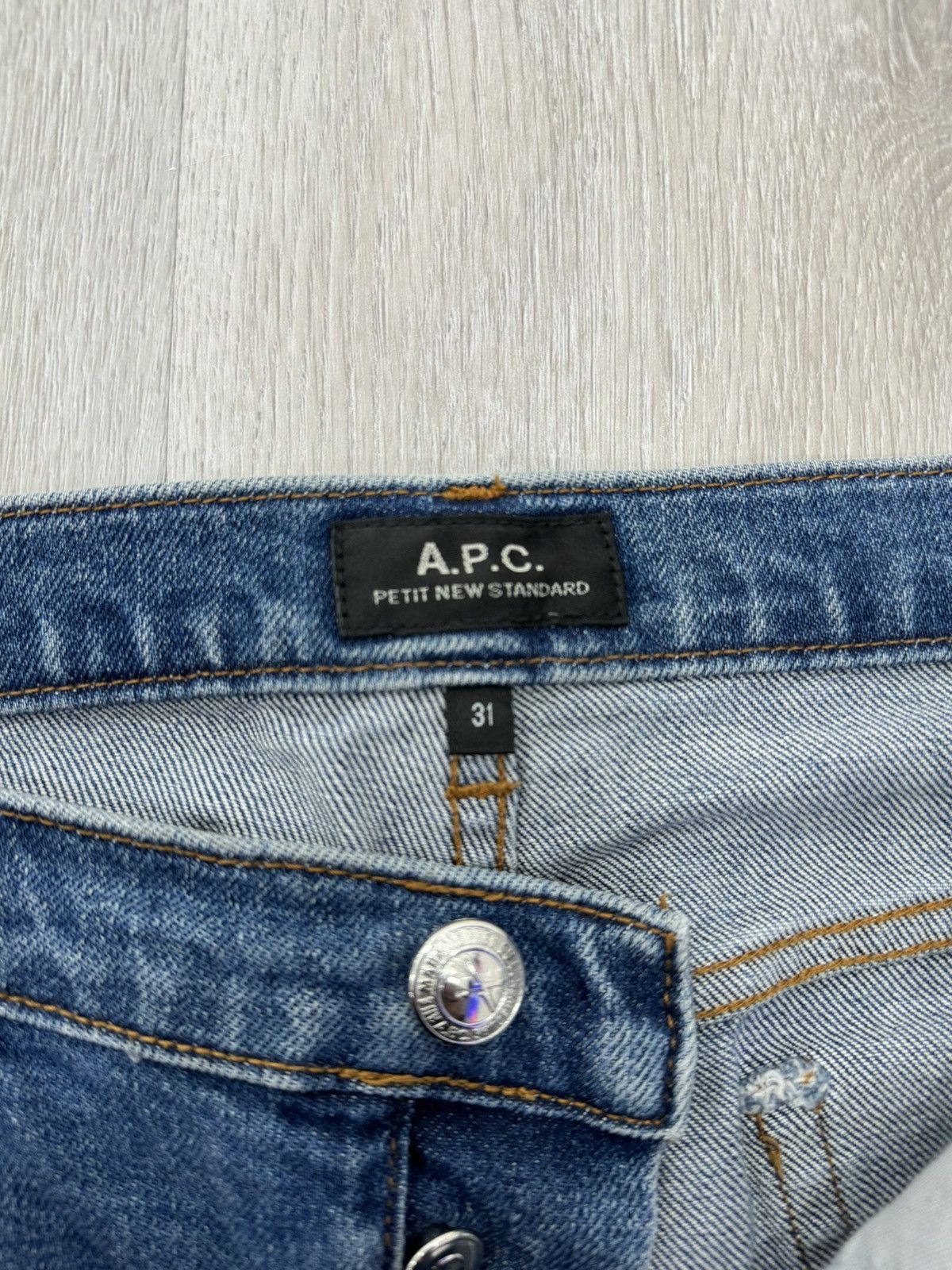 A.P.C. A.P.C. Stonewash Jeans - Size 31 Size US 31 - 3 Thumbnail