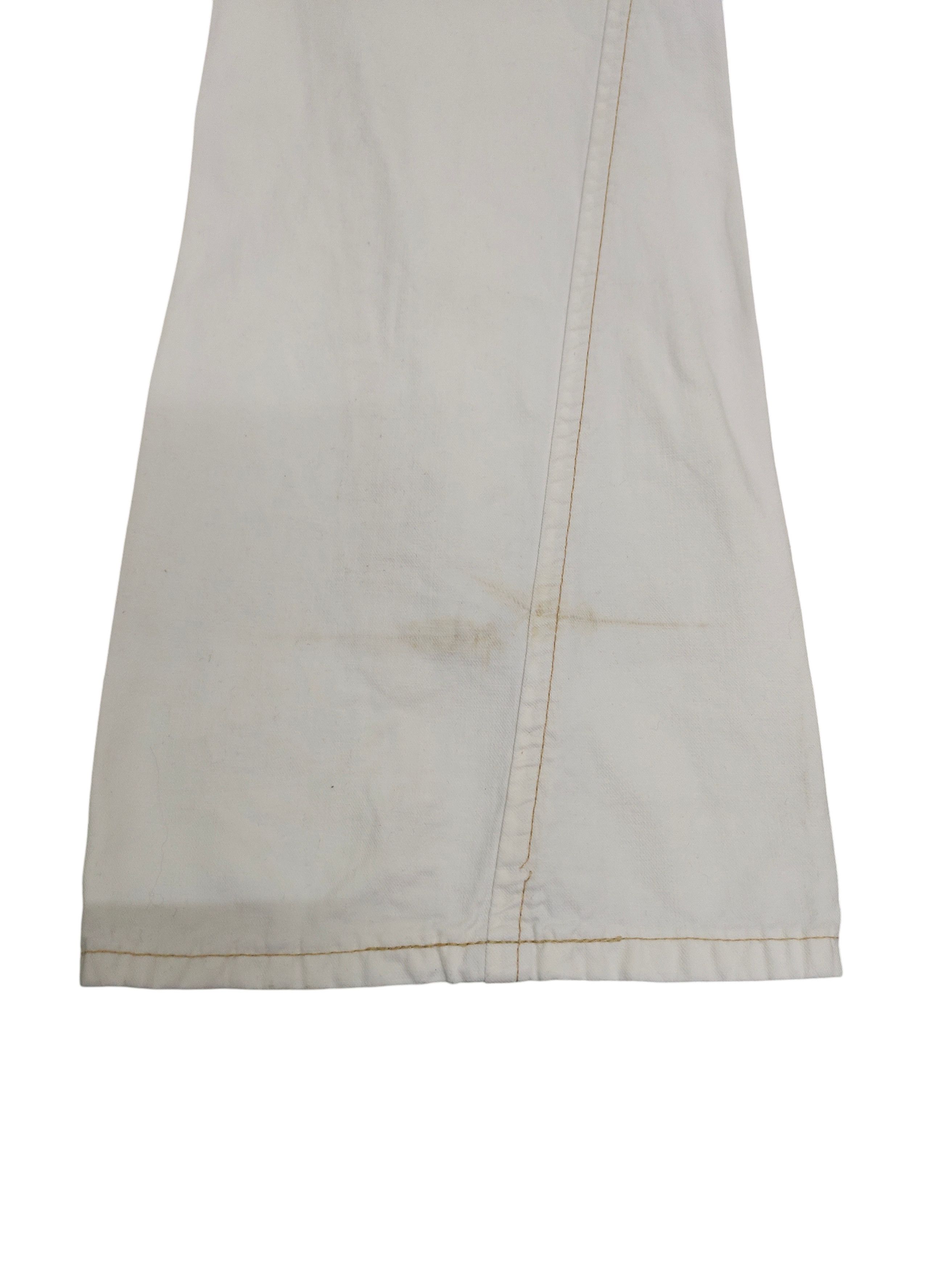 If Six Was Nine Flare Jeans Edwin Blue Trip White Denim Bootcut BT5012 Size US 30 / EU 46 - 7 Thumbnail