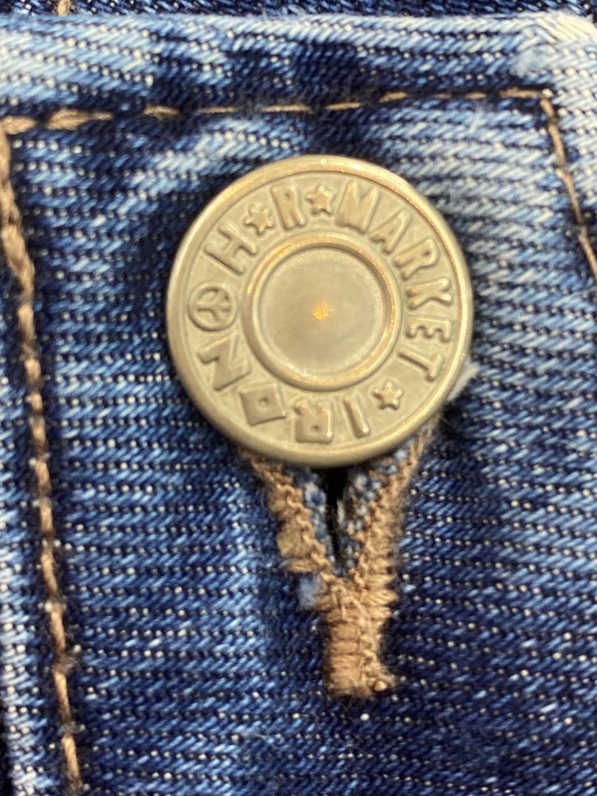 Japanese Brand Japanese Brand Dark Blue Wash Style Straight Cut Jeans Size US 26 / EU 42 - 10 Thumbnail