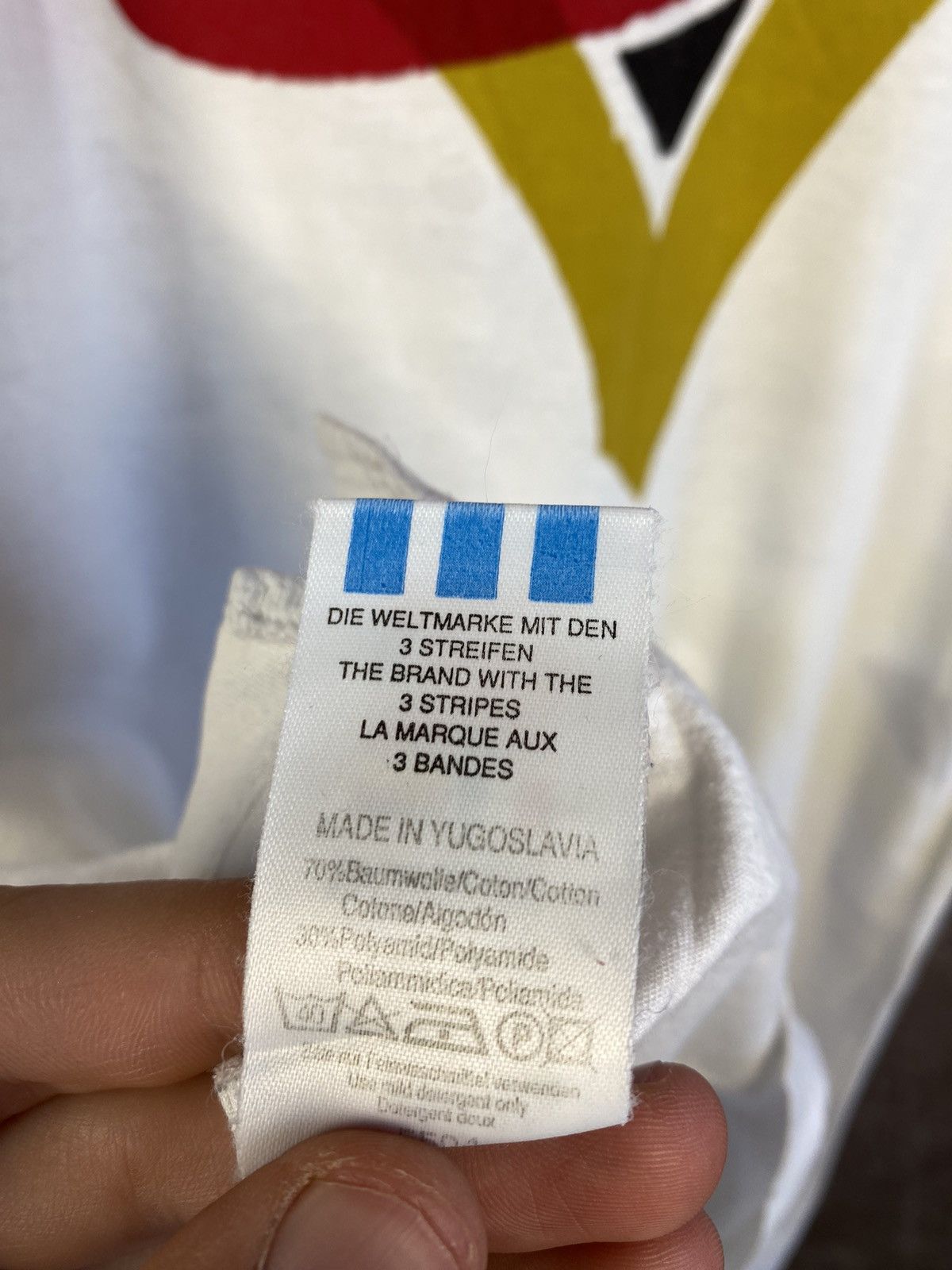 Adidas Adidas Vintage Polo Made in Yugoslavia Size US M / EU 48-50 / 2 - 8 Thumbnail
