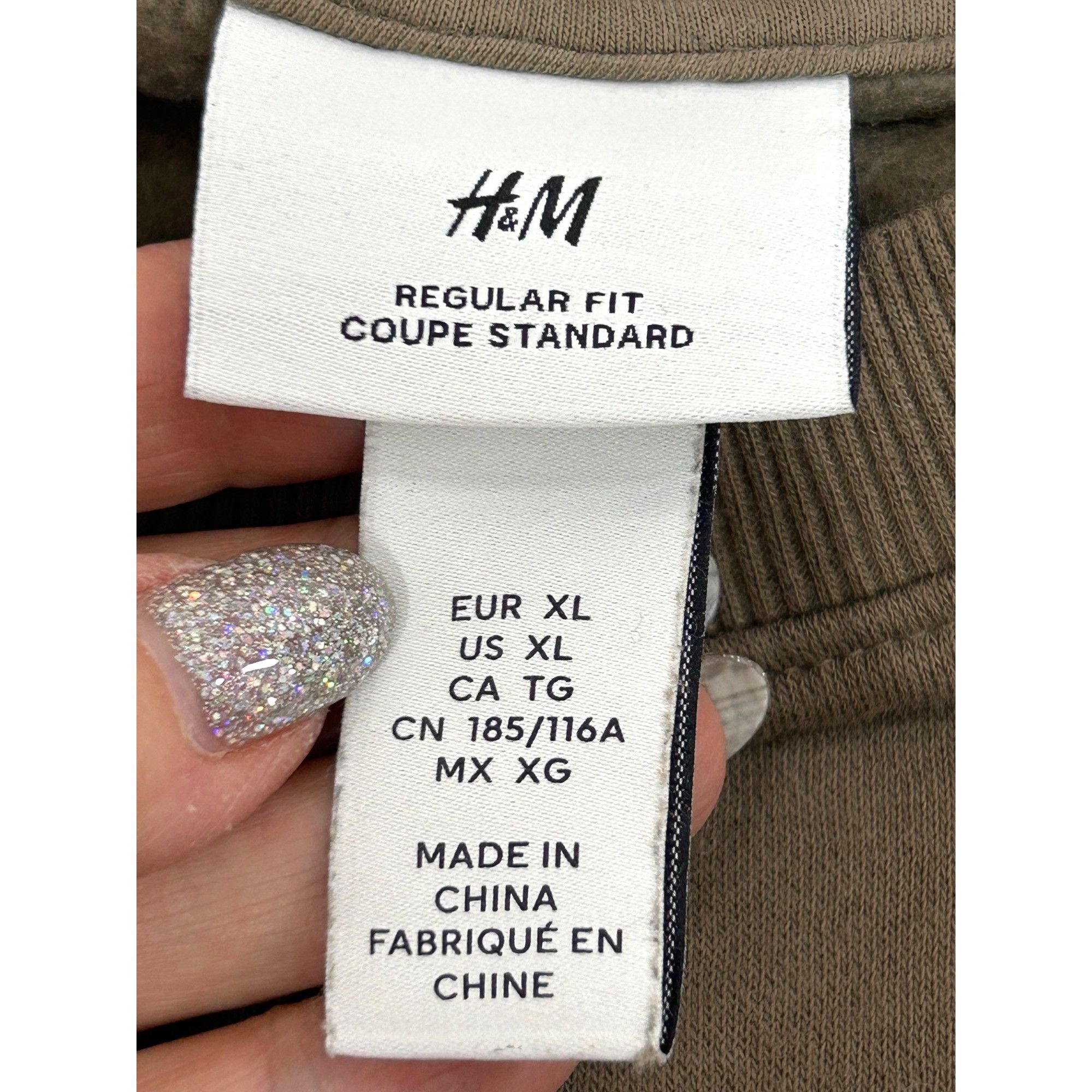 H&M H&M Men “Space To Grow” Brown Sweatshirt XL Crewneck Long Sl Size US XL / EU 56 / 4 - 8 Thumbnail