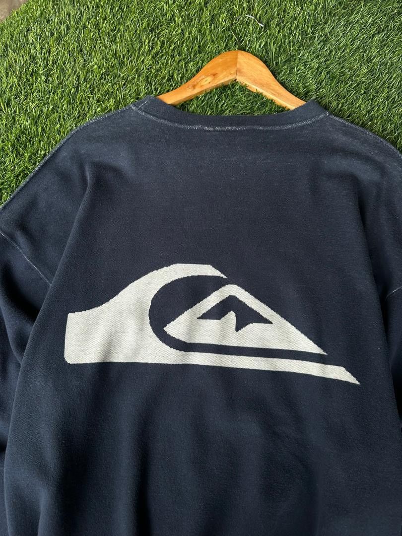 Quiksilver × Vintage QUICKSILVER SOFT KNITWEAR SWEATSHIRT Size US M / EU 48-50 / 2 - 3 Thumbnail