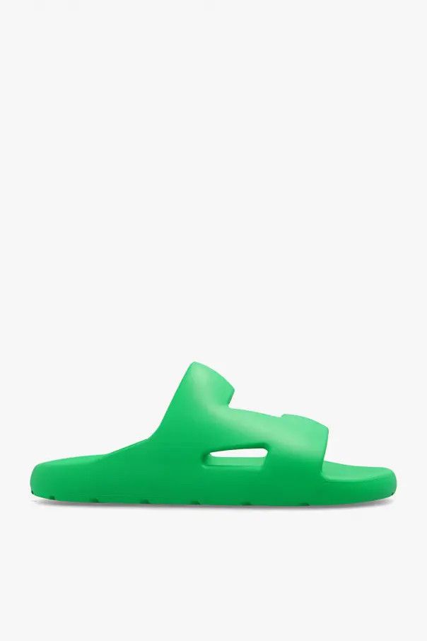 Bottega Veneta o1bcso1str0924 Band Slide in Green Size US 10 / EU 43 - 1 Thumbnail