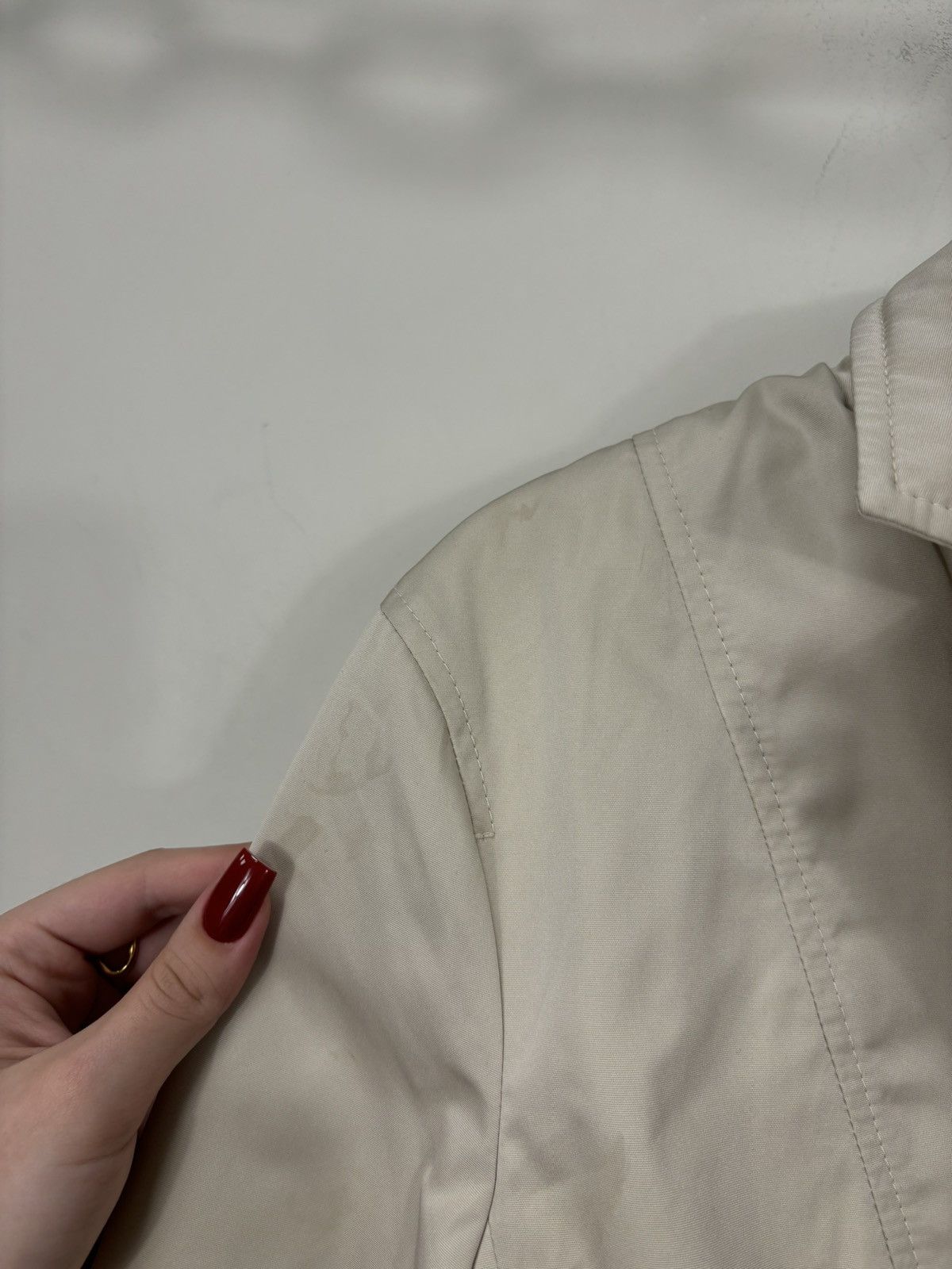 Max Mara Max Mara Beige Women’s Classic Luxury Jacket Size M / US 6-8 / IT 42-44 - 15 Thumbnail