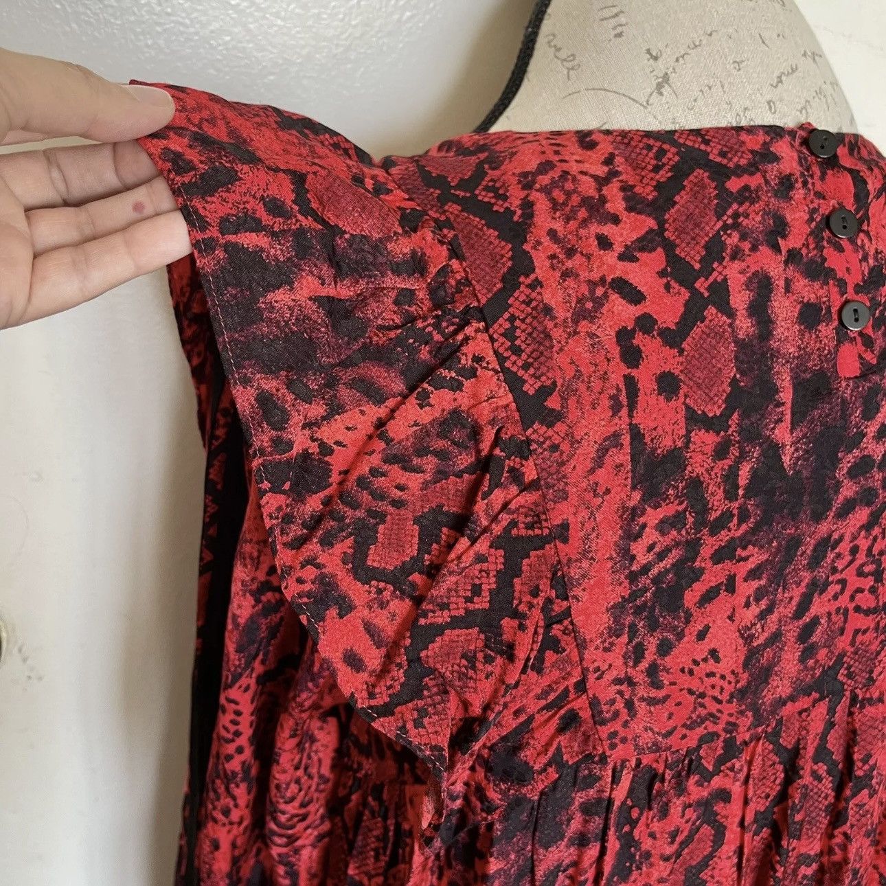 ba&sh Bash Ba&SH Dress Sz 0 Sz 4 U.S Snake Southwestern Mini Size S / US 4 / IT 40 - 9 Thumbnail