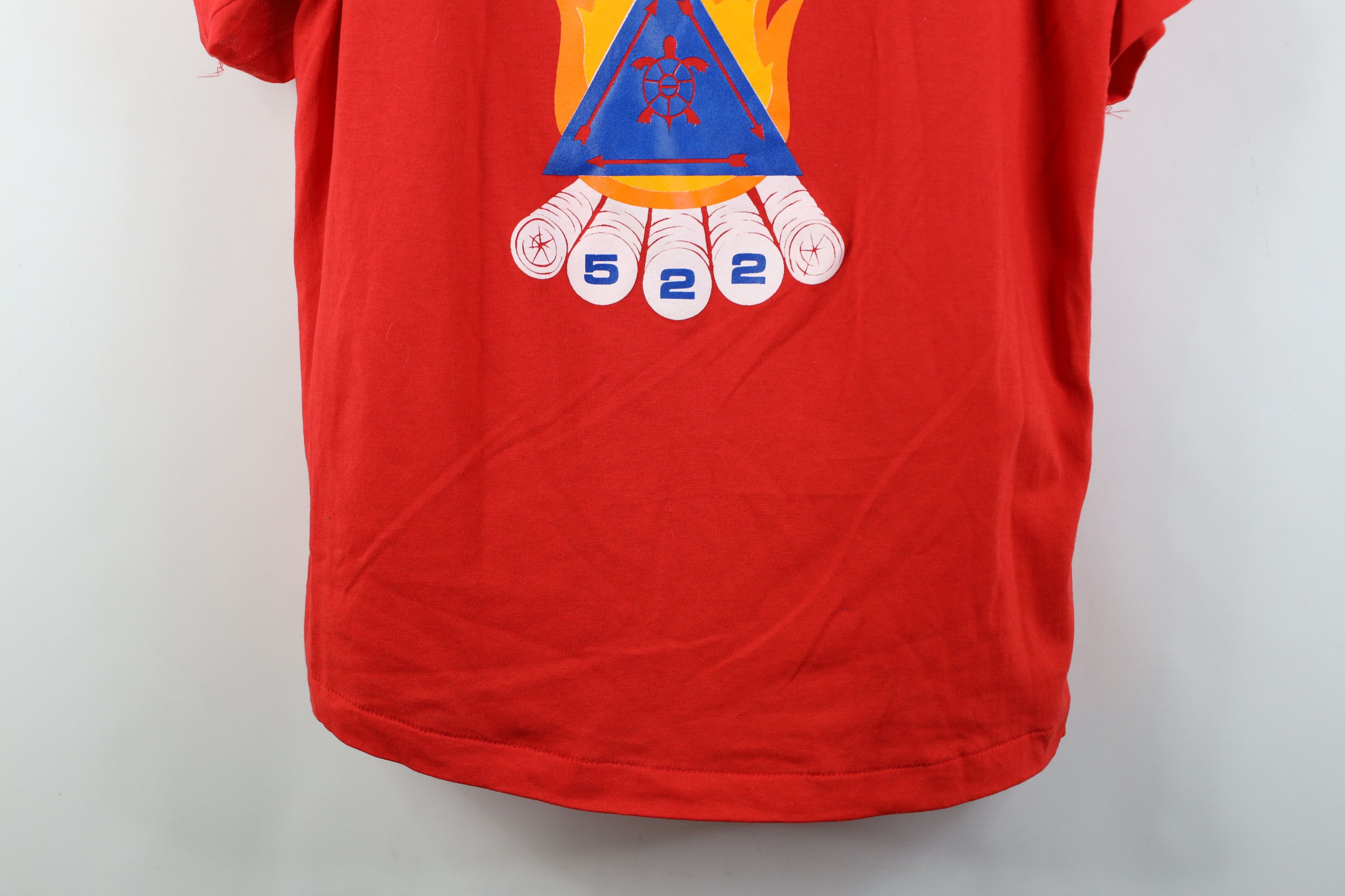Vintage Vintage 80s 90s America Tindeuchen 522 Short Sleeve T-Shirt Size US XL / EU 56 / 4 - 3 Thumbnail