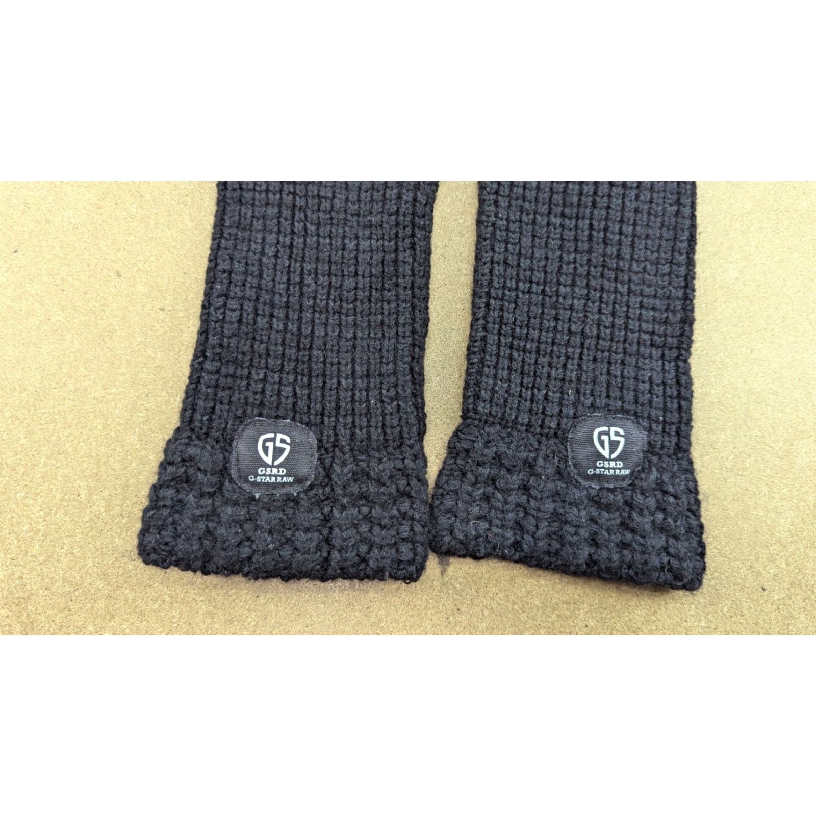 G-Star VINTAGE: No? (skip) G-Star Raw Womens Fingerless Gloves One Size Black Stretch Glove Womens Fingerless Black Stretch G-Star Raw One Size Black Gloves Size ONE SIZE - 5 Thumbnail