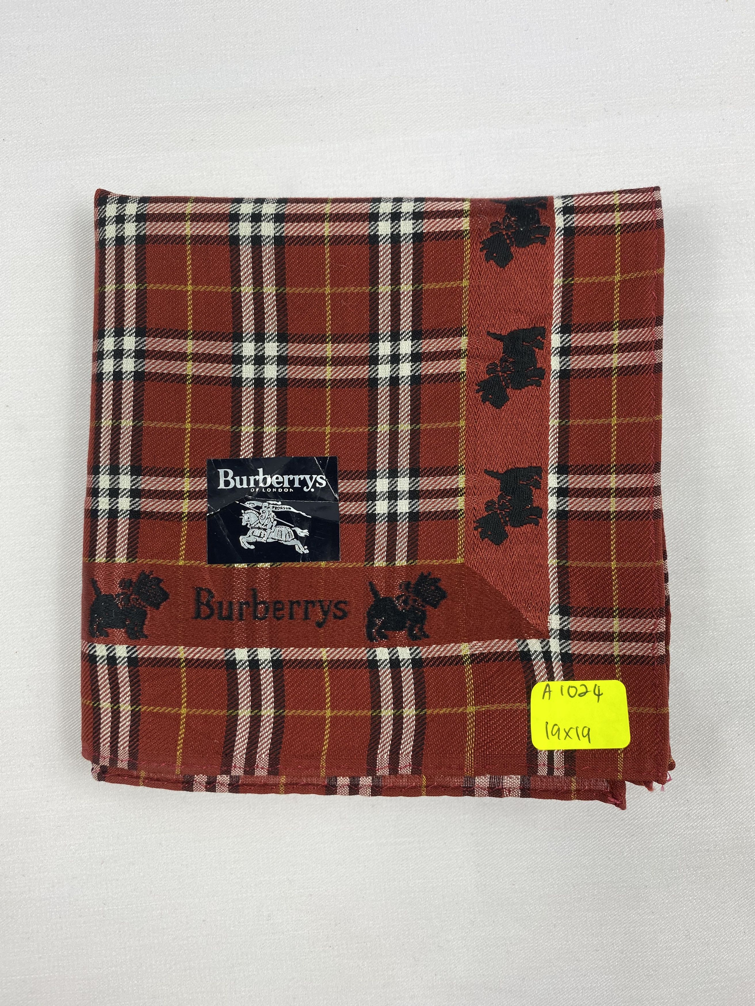 Burberry Burberry Handkerchief / Bandana / Neckerchief Size ONE SIZE - 6 Thumbnail