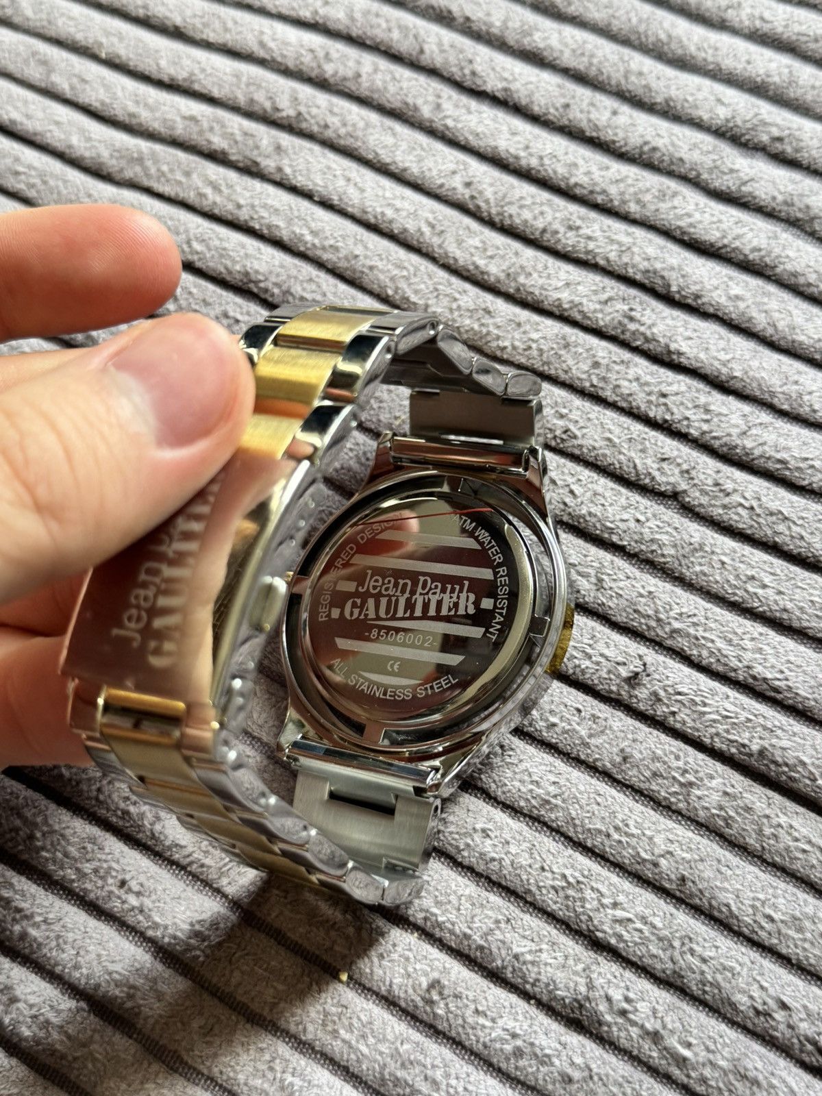 Jean Paul Gaultier Jean Paul Gaultier Archive Gold Silver Man Watch Grail JPG Size ONE SIZE - 5 Thumbnail