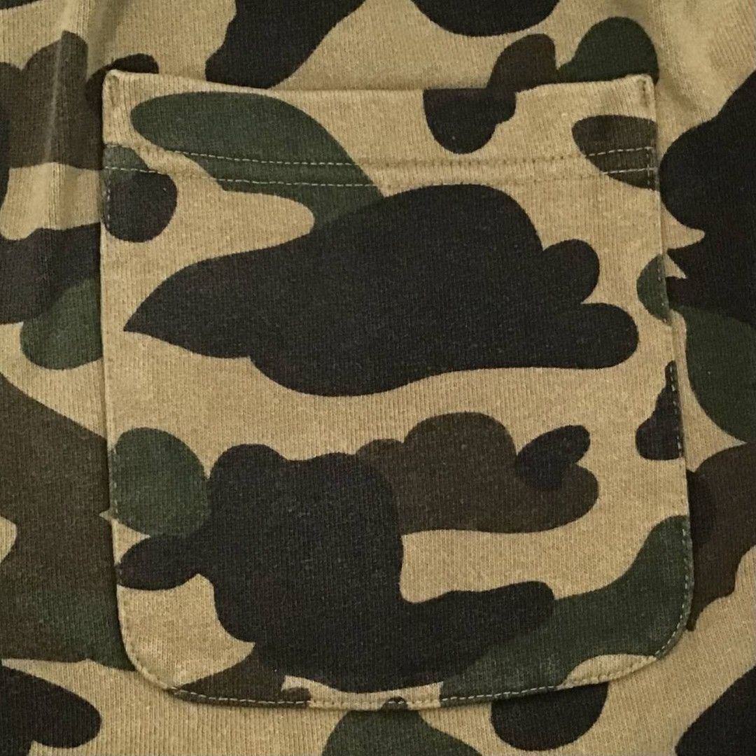 Bape BAPE Sweat shorts 1st camo green a bathing ape ★size S Size US 30 / EU 46 - 4 Thumbnail