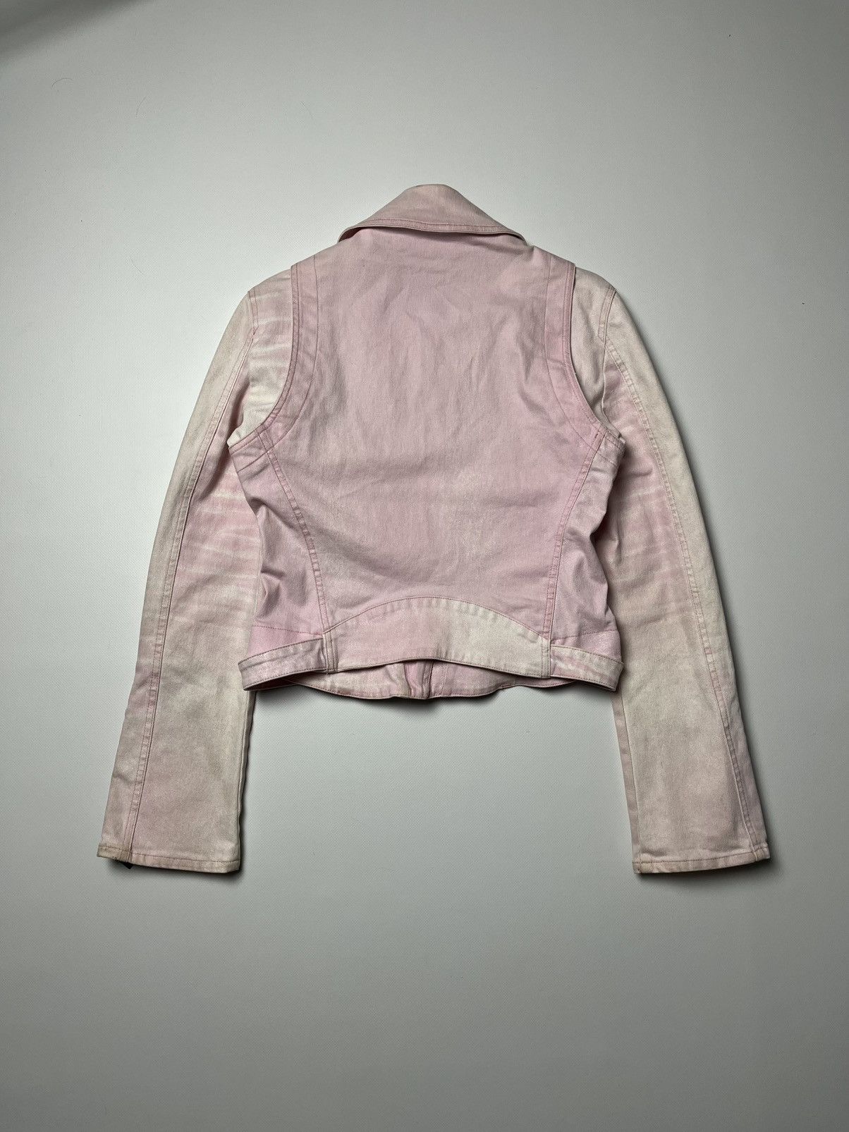 Just Cavalli Vintage Just Cavalli Pink Moto Jacket Size S / US 4 / IT 40 - 7 Thumbnail