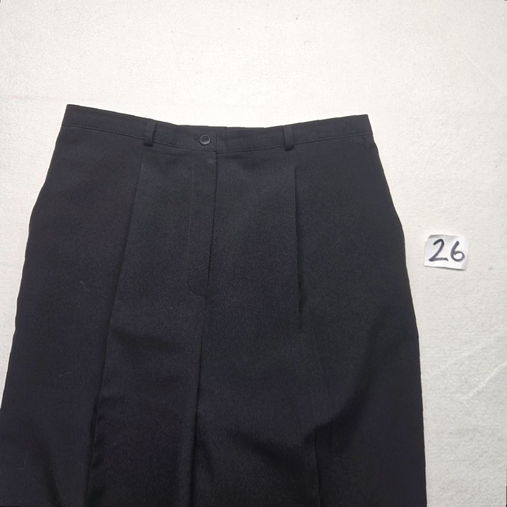 Lee KATHIE LEE Black Dress Pants Women's Size 12 Regular Lightweight Business Straight Leg Size 34" / US 12 / IT 48 - 2 Thumbnail