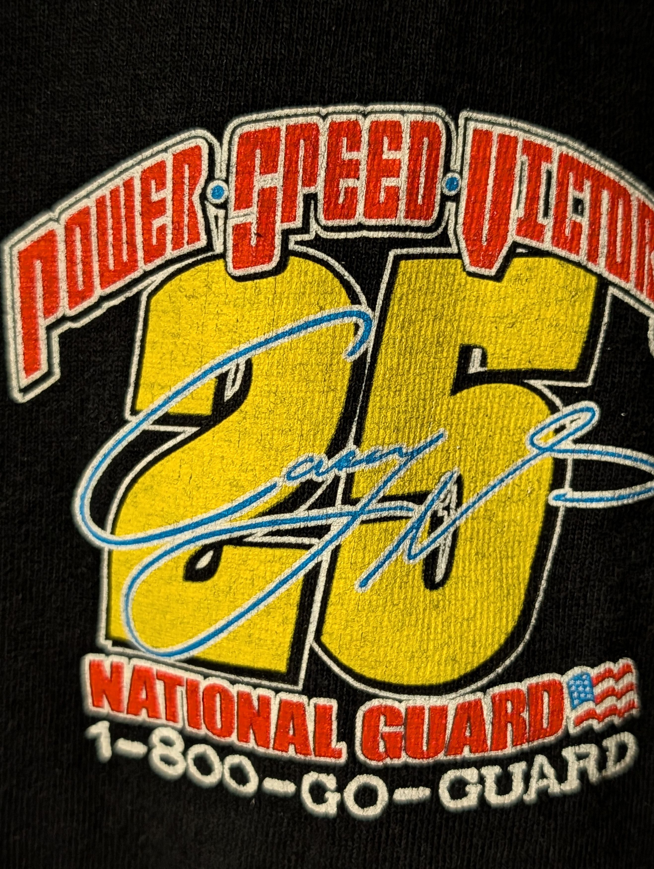 NASCAR Vintage 2007 Nascar National Guard Racing Speedway T-Shirt Size US M / EU 48-50 / 2 - 4 Thumbnail