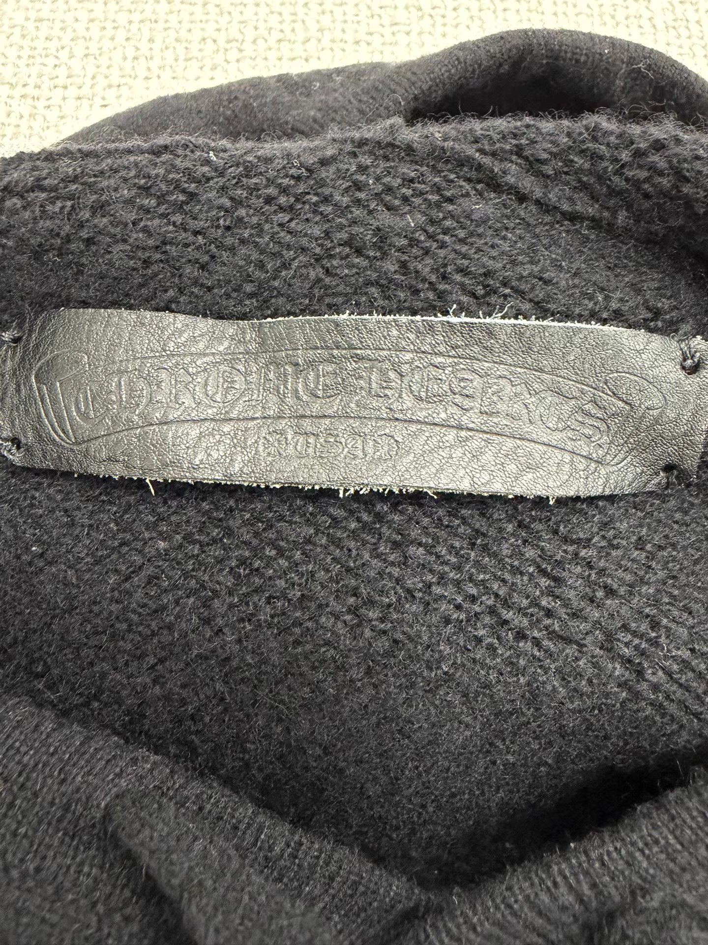 Chrome Hearts Chrome Hearts Sanskrit Embroidery Cashmere Knit Hoodie Size US XL / EU 56 / 4 - 4 Thumbnail