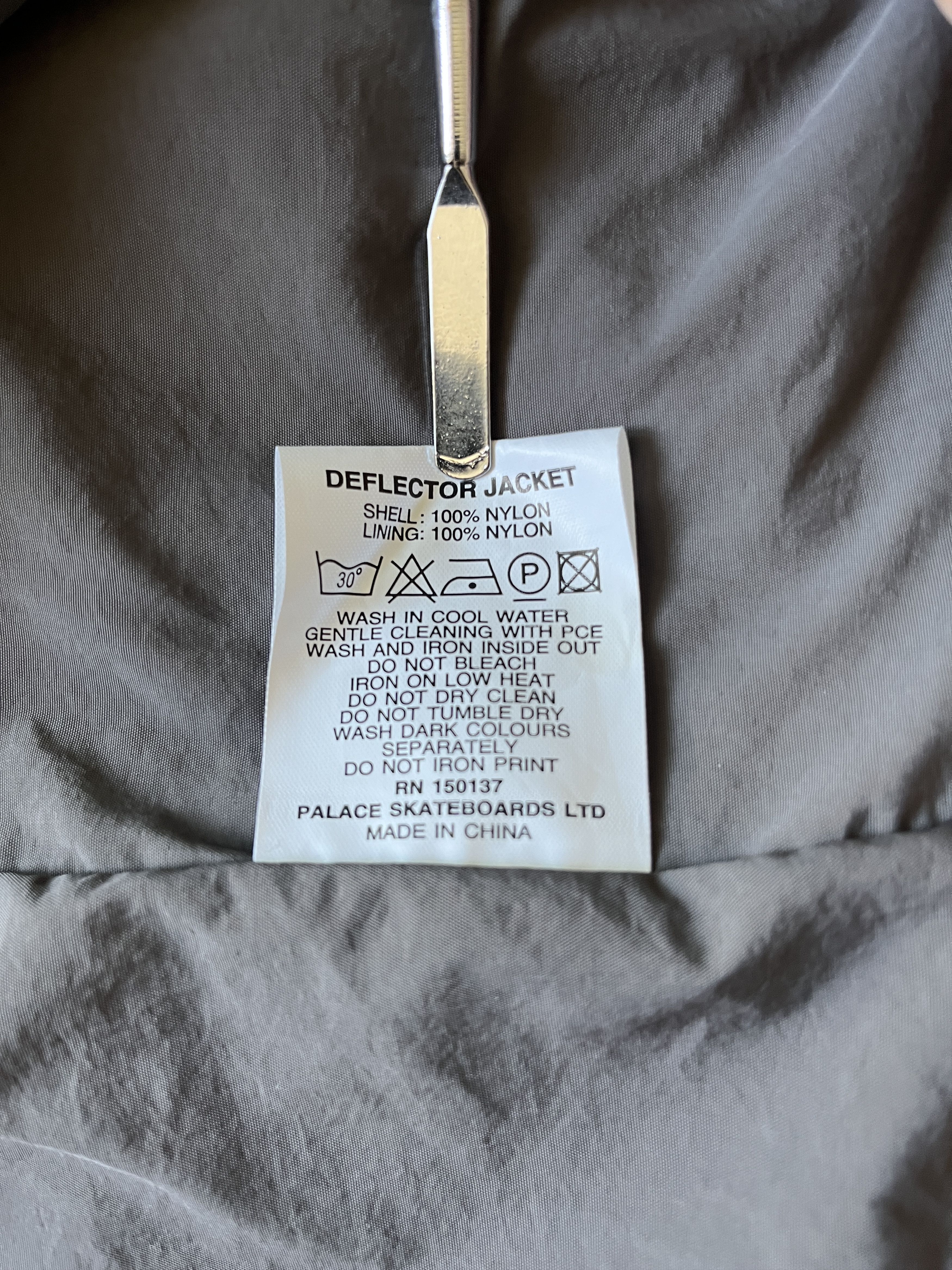 Palace Palace Deflector Jacket Reflective Black Size XL FW19 Size US XL / EU 56 / 4 - 7 Thumbnail