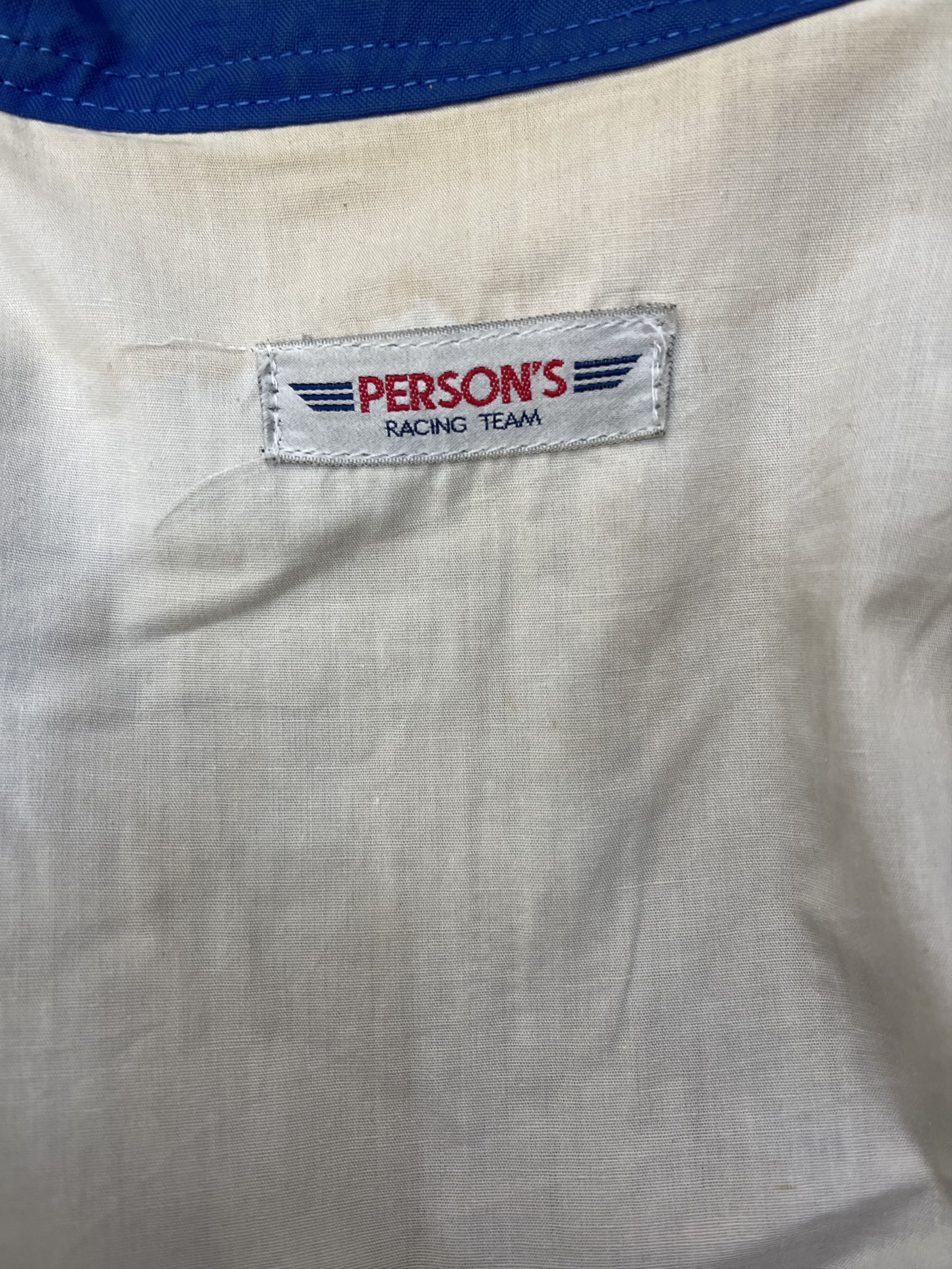 Japanese Brand Vintage Japan Persons Racing Team Bomber Jacket Size US L / EU 52-54 / 3 - 6 Thumbnail