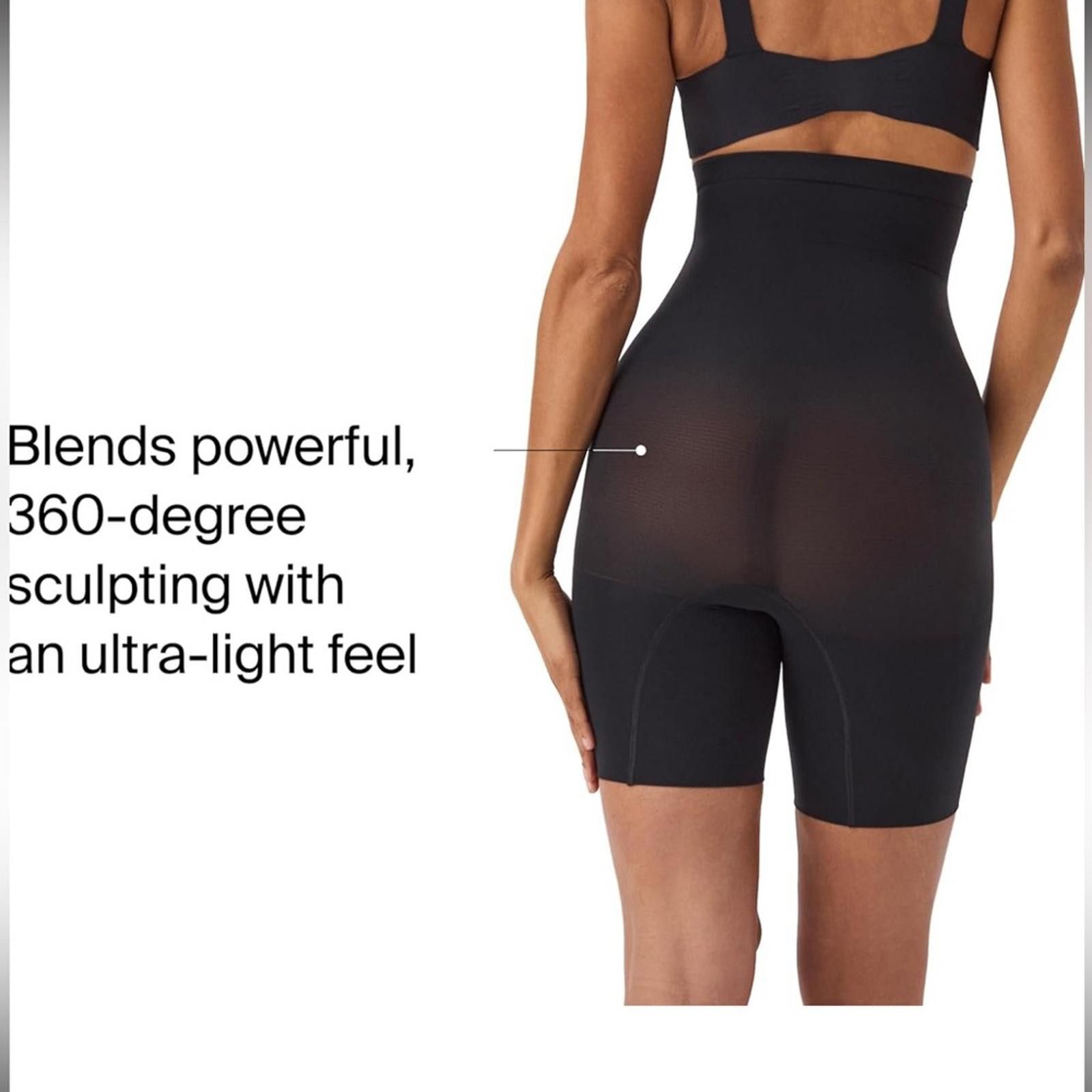 Domenico Spano SPANX Women's Power Series Shapewear Small Bike Shorts NEW Size 28" / US 6 / IT 42 - 6 Thumbnail