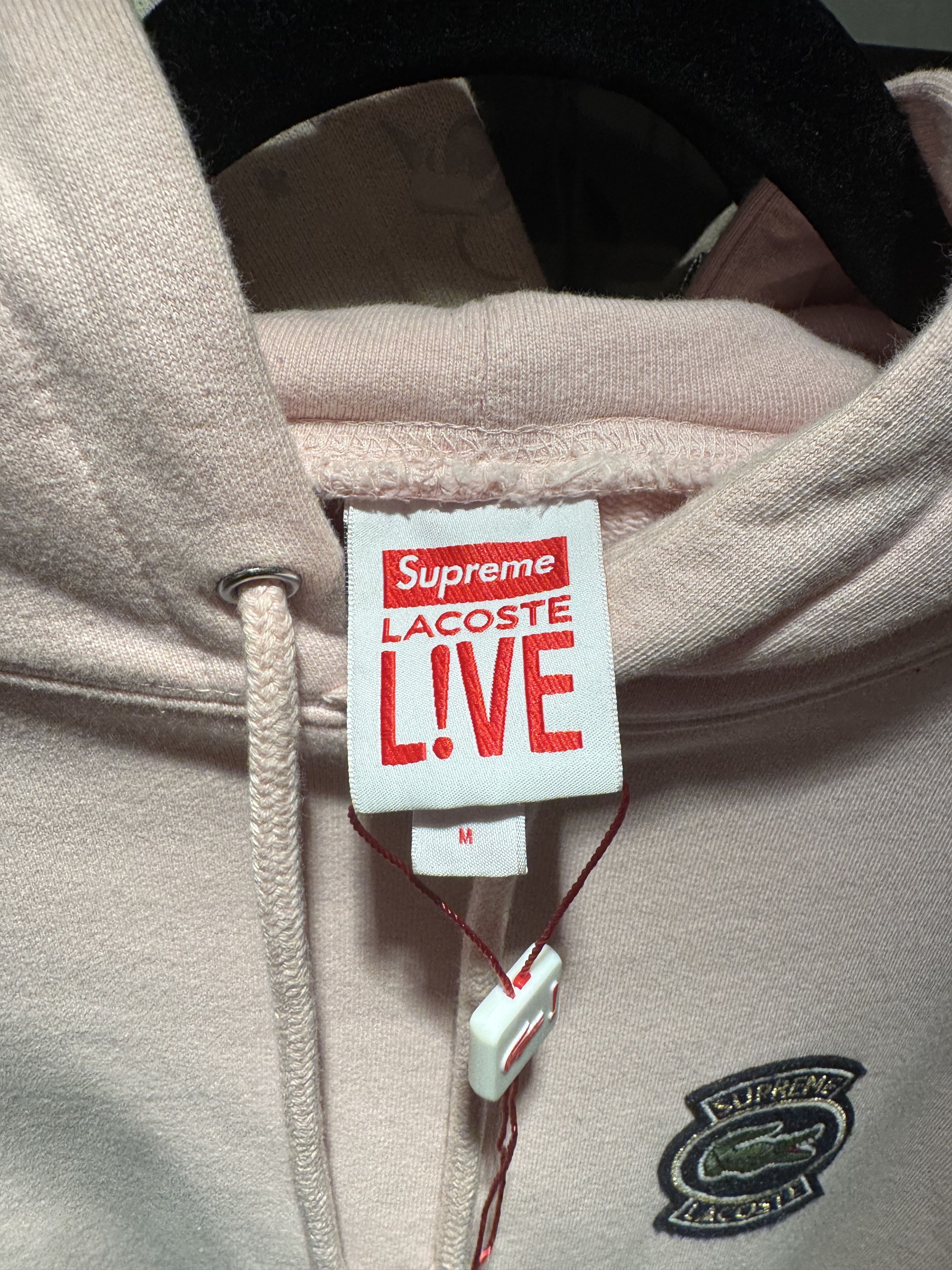 Supreme Supreme x Lacoste Hoodie Size US M / EU 48-50 / 2 - 2 Thumbnail