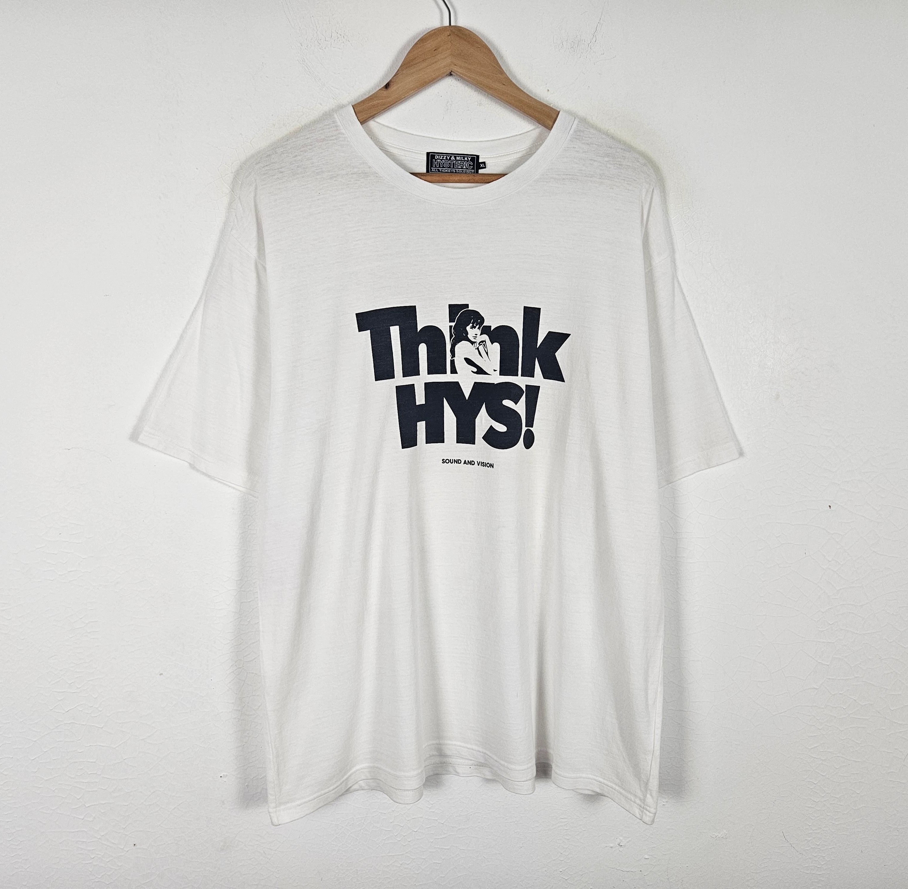 Hysteric Glamour Hysteric Glamour Think Hys Sound & Vision shirt Size US XL / EU 56 / 4 - 2 Thumbnail