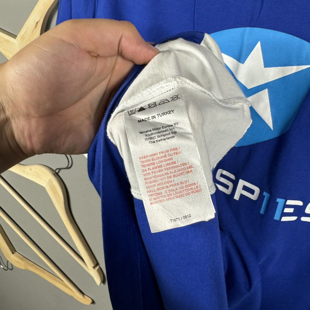 Yamaha Yamaha Racing Ben Spies T-shirt Size US M / EU 48-50 / 2 - 7 Thumbnail