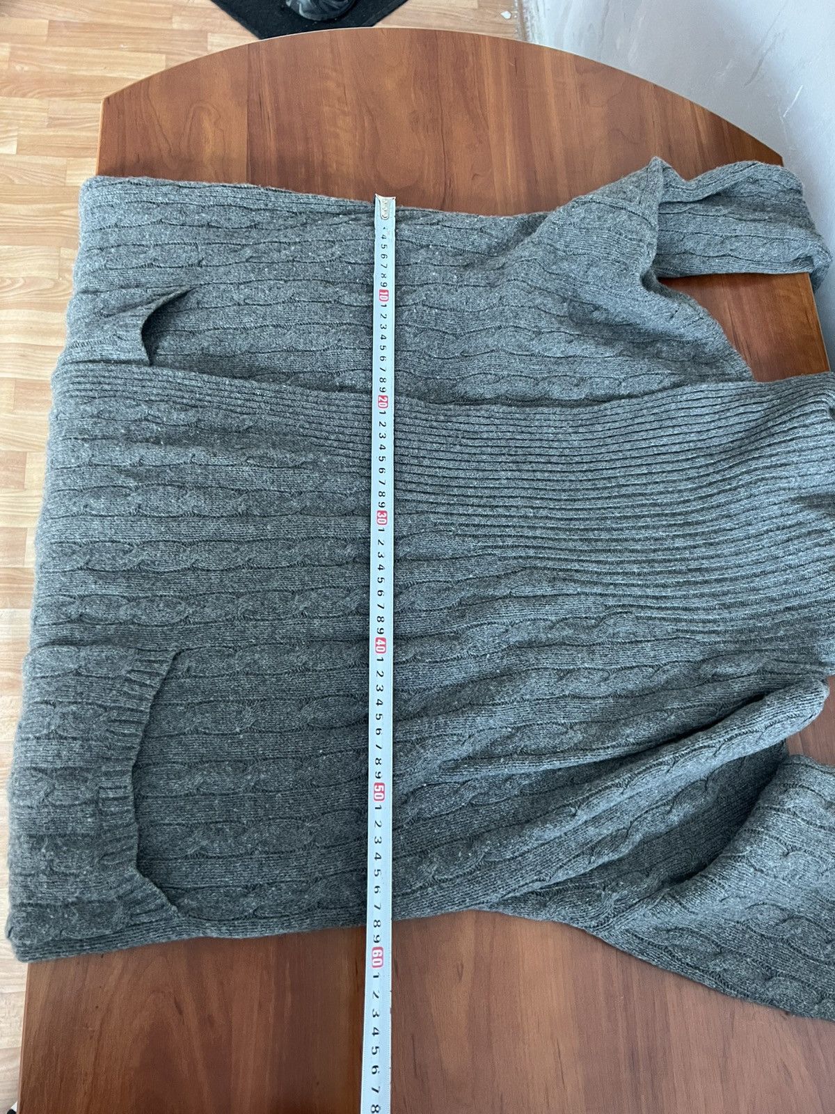 Polo Ralph Lauren POLO RALPH LAUREN WOOL/CASHMERE KNIT CABLE CARDIGAN LUX XL Size XL / US 12-14 / IT 48-50 - 15 Thumbnail