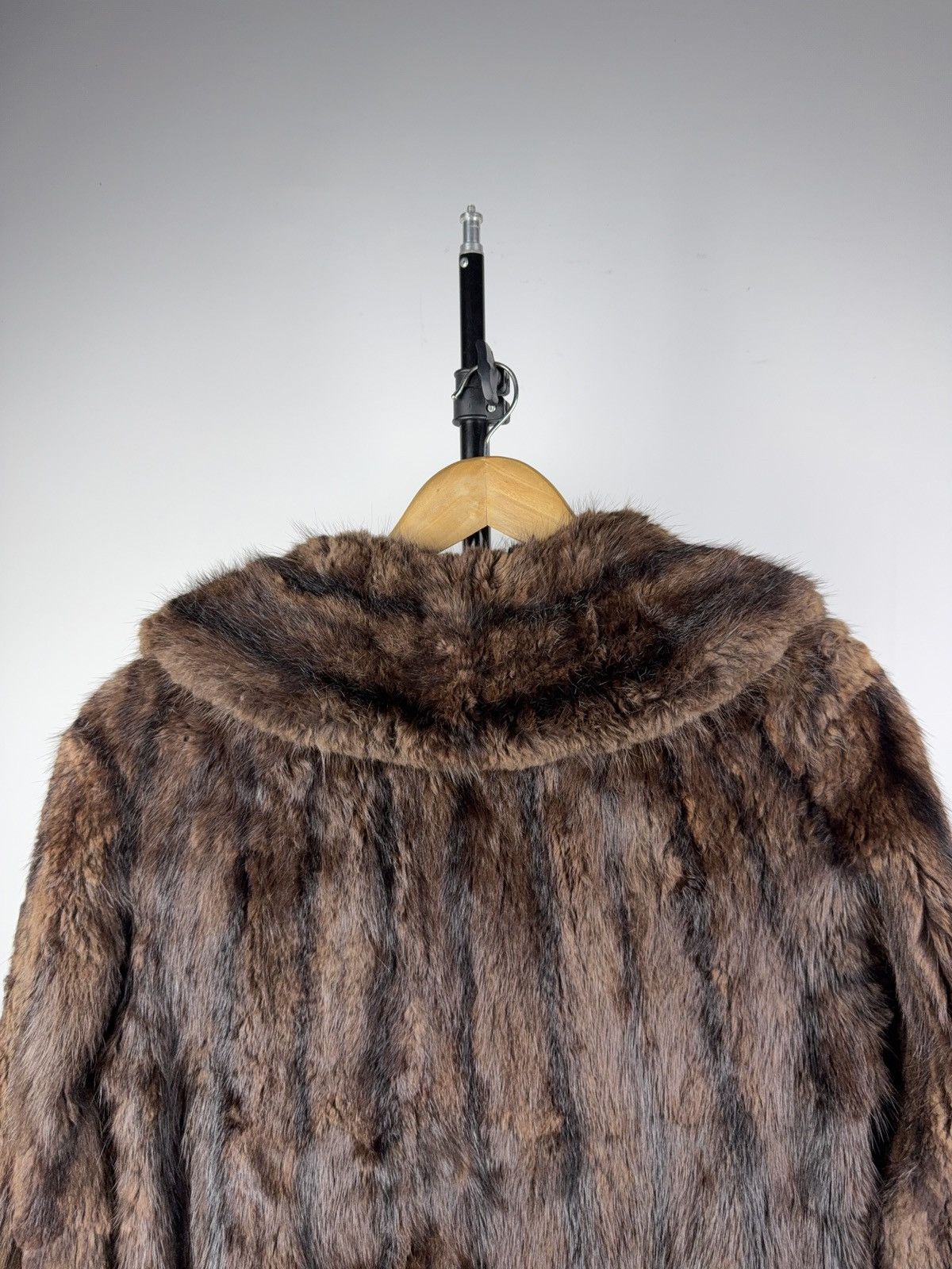 Japanese Brand Vintage Real Mink Fur Coat Brown Classic Long Jacket Size M / US 6-8 / IT 42-44 - 14 Thumbnail