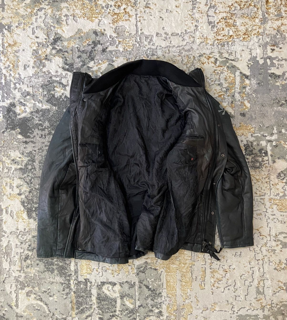 Leather × Mastermind Japan × Roen CRAZY RARE ROEN MASTERMIND BIKER LEATHER JACKET Size US S / EU 44-46 / 1 - 13 Thumbnail