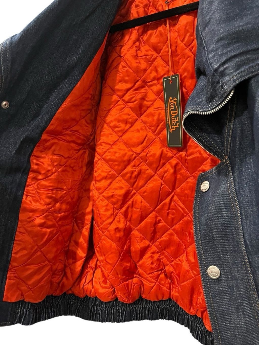 Von Dutch VTG NWT Von Dutch Denim Beaded Laurence Jacket Size Med Size M / US 6-8 / IT 42-44 - 11 Thumbnail