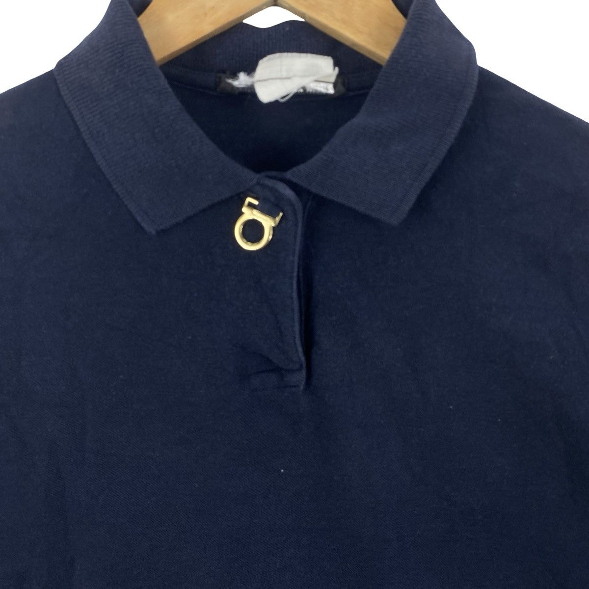Salvatore Ferragamo SALVATORE FERRAGAMO Made in Italy Polo Shirt With Gancini Size US S / EU 44-46 / 1 - 7 Thumbnail