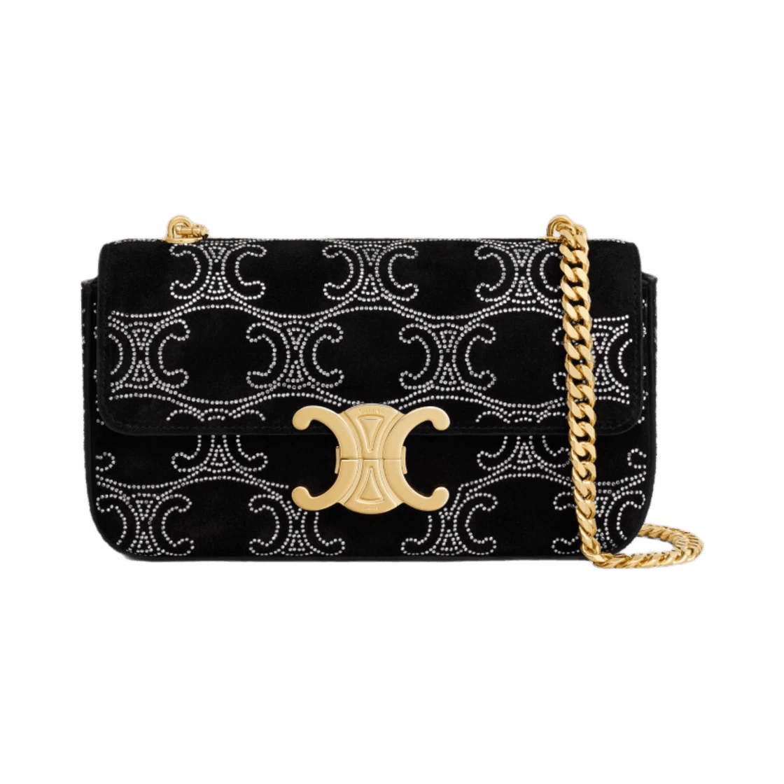 Celine o1w1db10326 115203GG6 Size:OS / Shoulder Bag in Black/White Size ONE SIZE - 1 Thumbnail