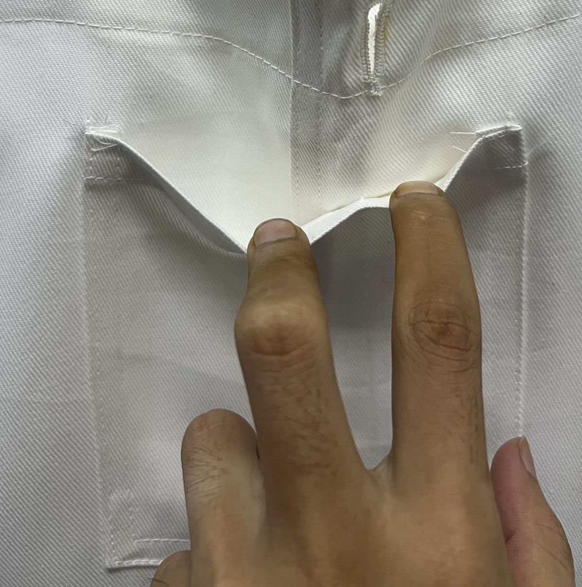 Japanese Brand VINTAGE JAPANESE BRAND TRADE MARK KYOTO KADOYA WHITE OVERALL Size US 36 / EU 52 - 7 Thumbnail