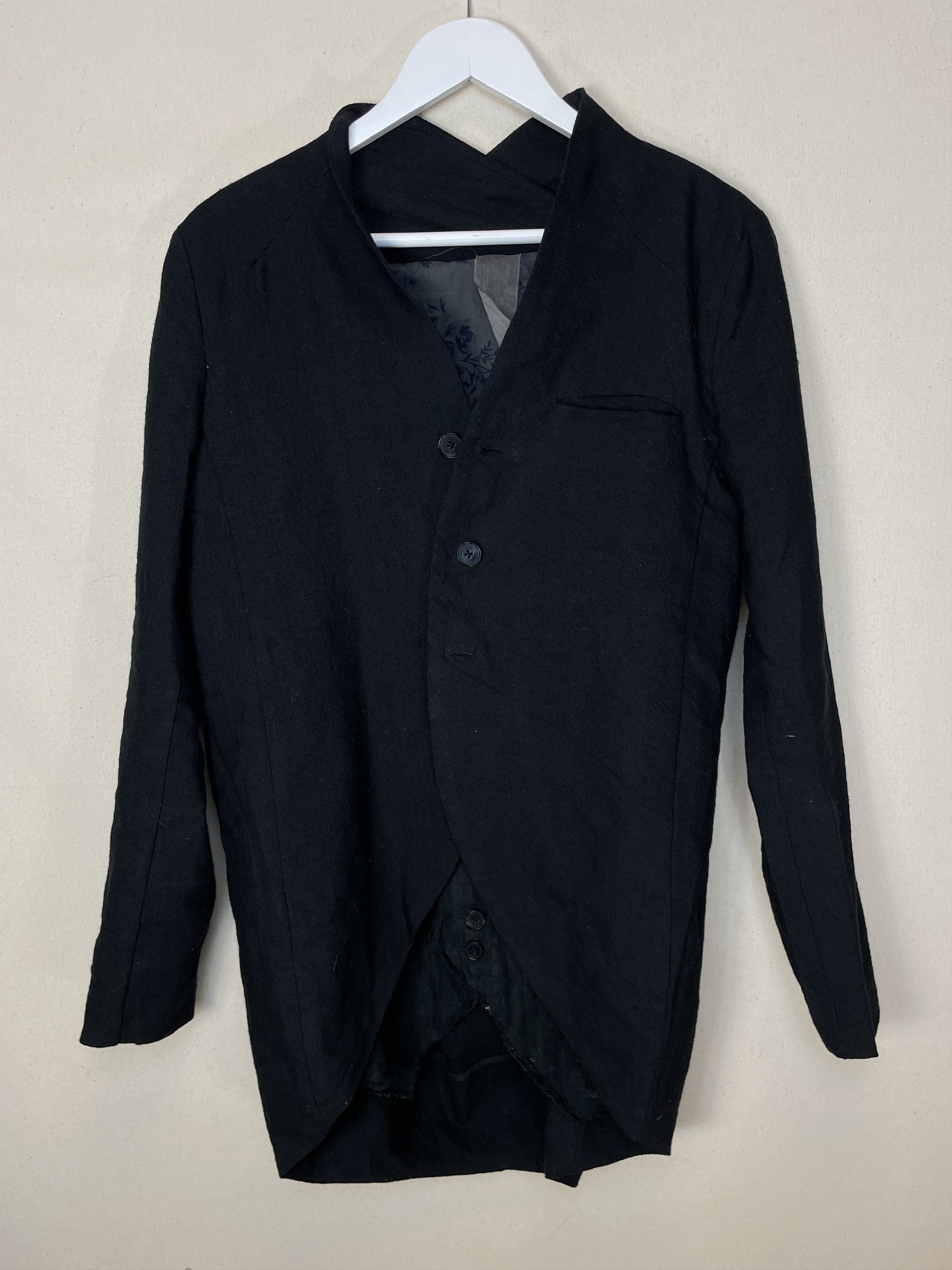 Aleksandr Manamis Layered Tailcoat with Vest, Wool and Linen Size M / US 6-8 / IT 42-44 - 2 Thumbnail