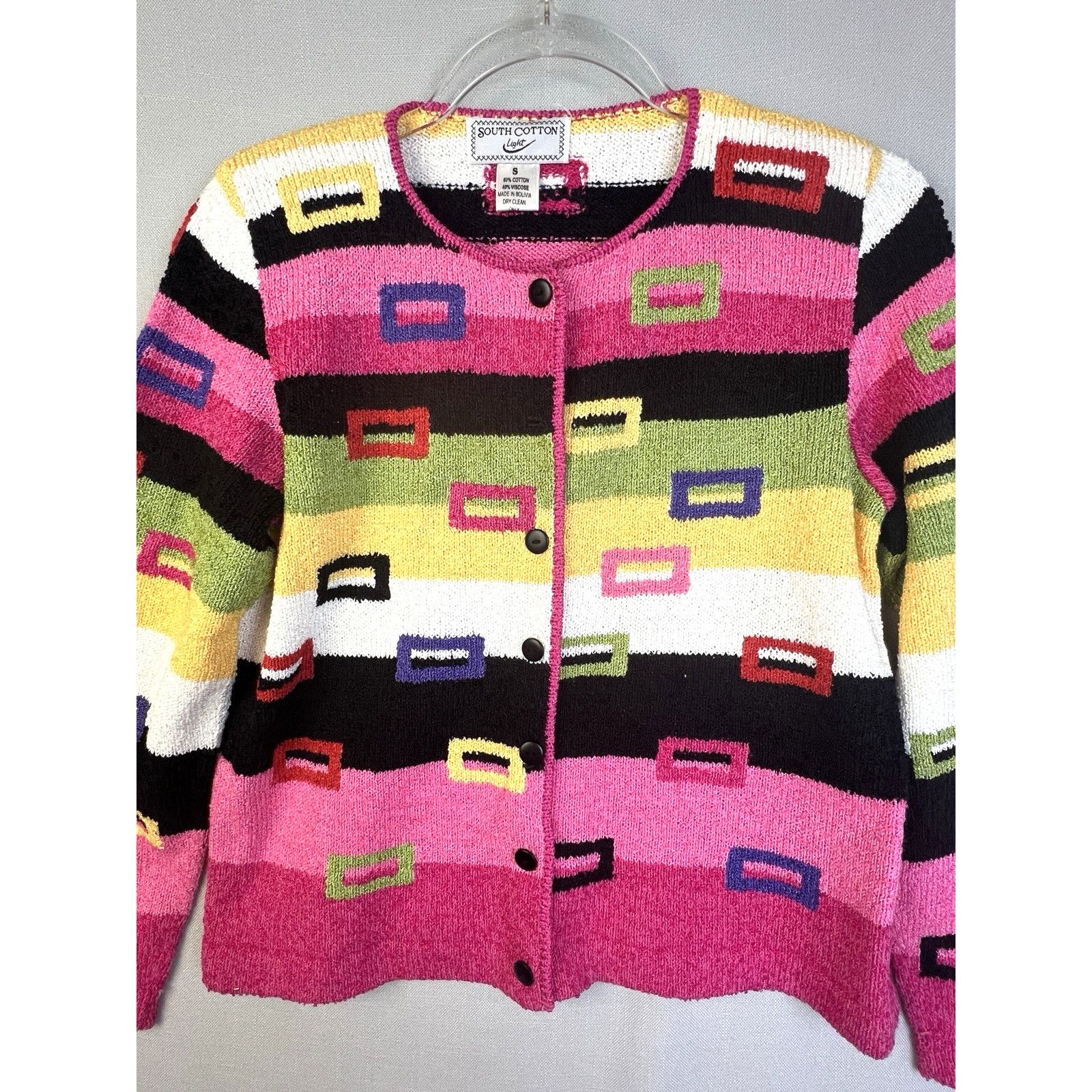& Other Stories Sou th Cotton Light Cardigan Women Small Pink Business Size S / US 4 / IT 40 - 3 Thumbnail