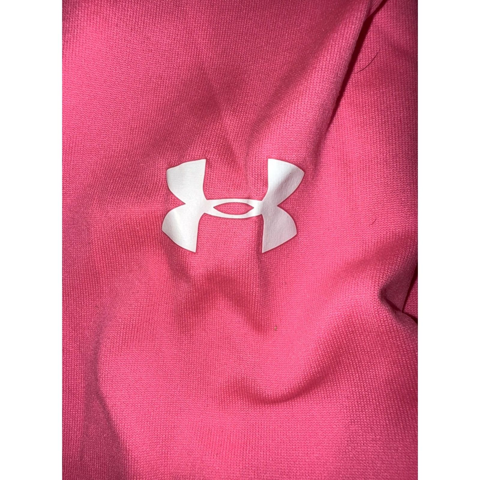 Under Armour Under Armour Long Sleeve Shirt Women’s Hot Pink 1/4 Zip Mock Neck Lightweight Athletic Pullover Sz S Womens Size S / US 4 / IT 40 - 3 Thumbnail