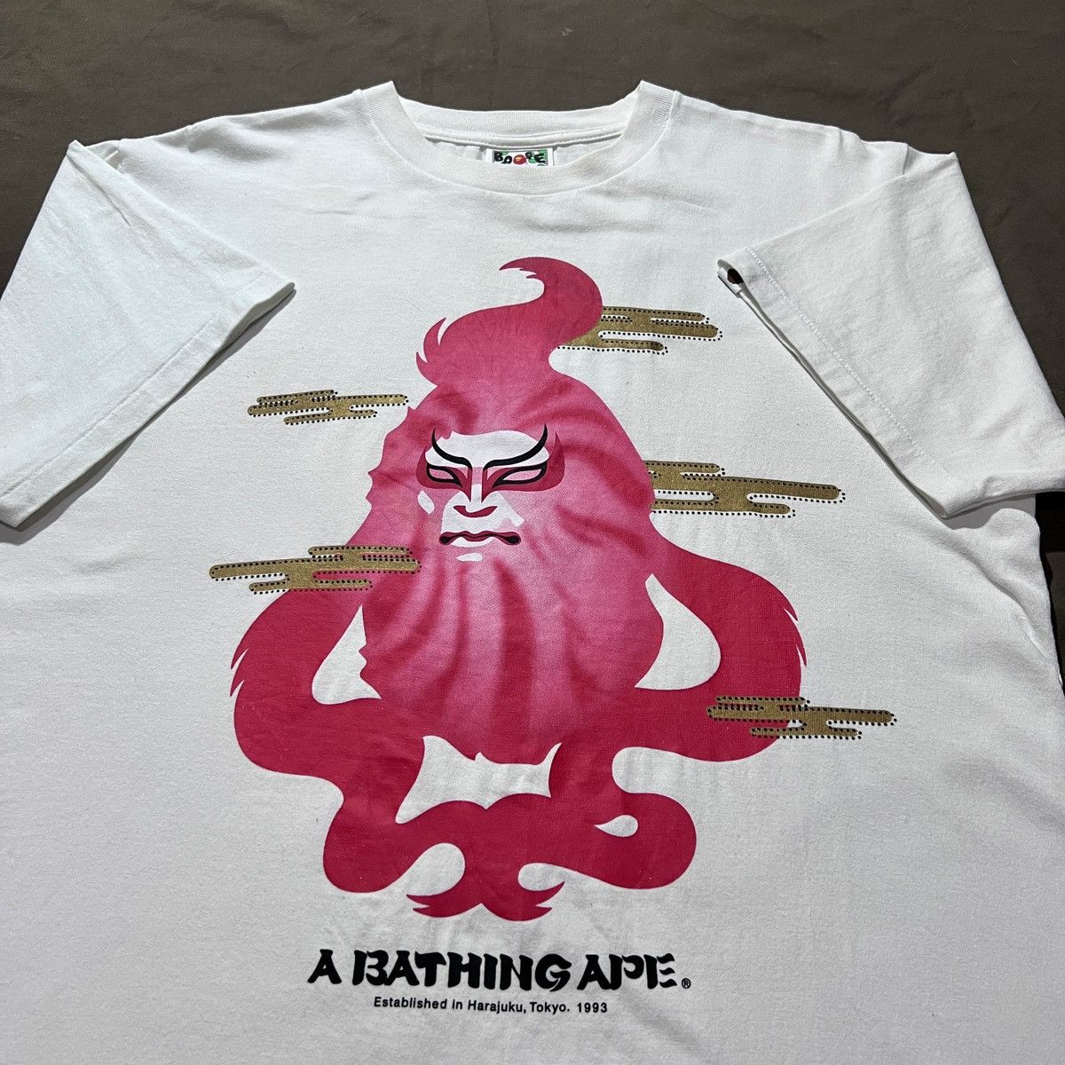 Bape A BATHING APE BAPE Kabuki Tee L Size US L / EU 52-54 / 3 - 4 Thumbnail