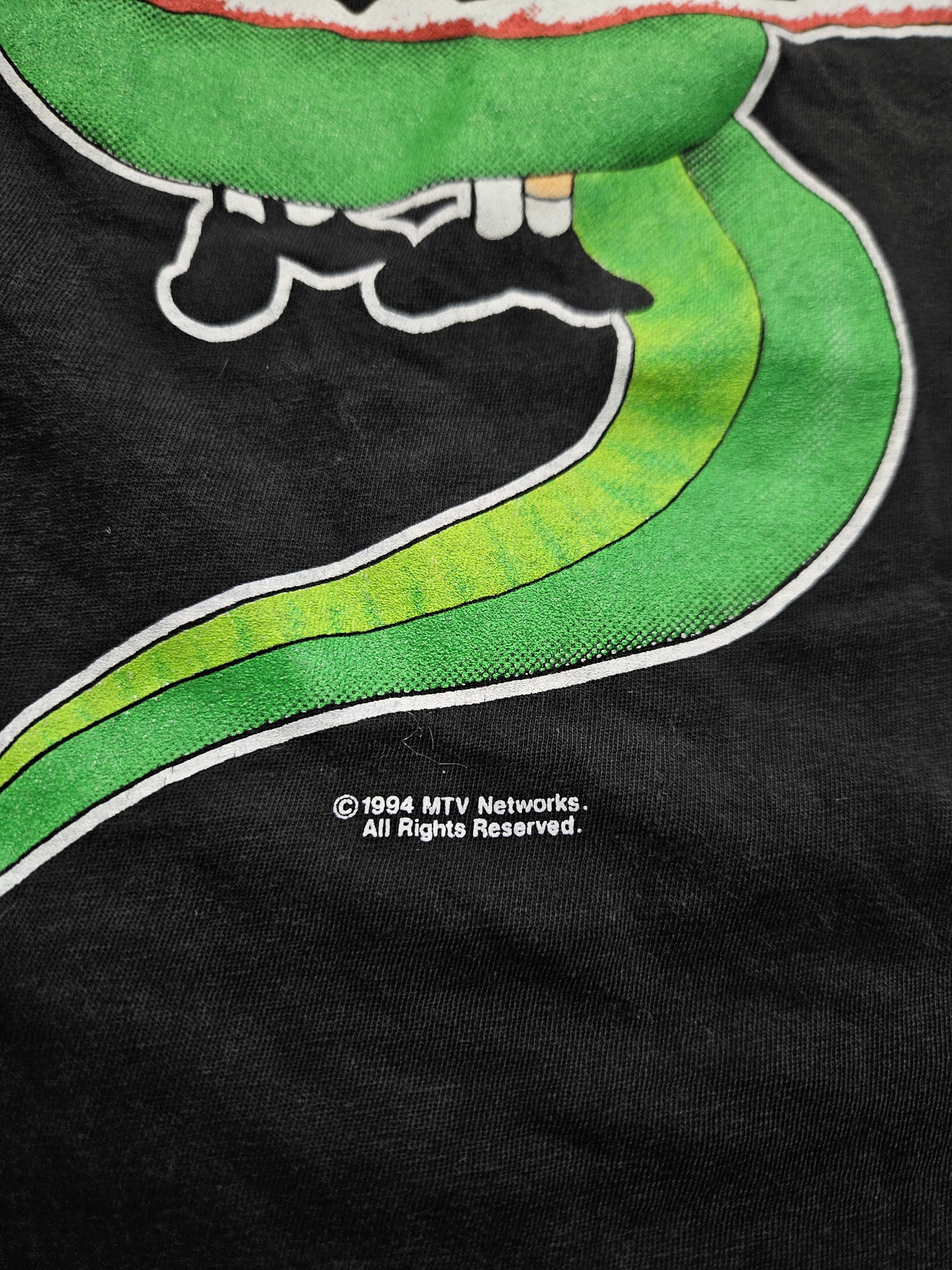 Vintage Vintage Beavis and Butthead T-shirt Life Sucks Snake Size US L / EU 52-54 / 3 - 3 Thumbnail