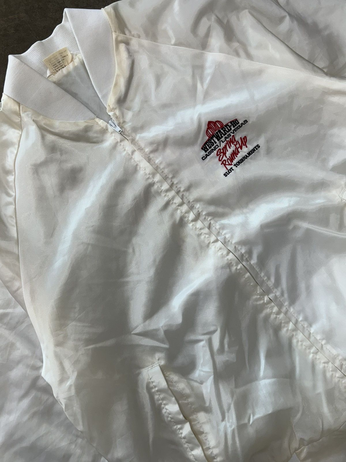 Vintage Vintage Casino Slot Tournament Las Vegas Bomber Jacket Large Size US L / EU 52-54 / 3 - 1 Thumbnail
