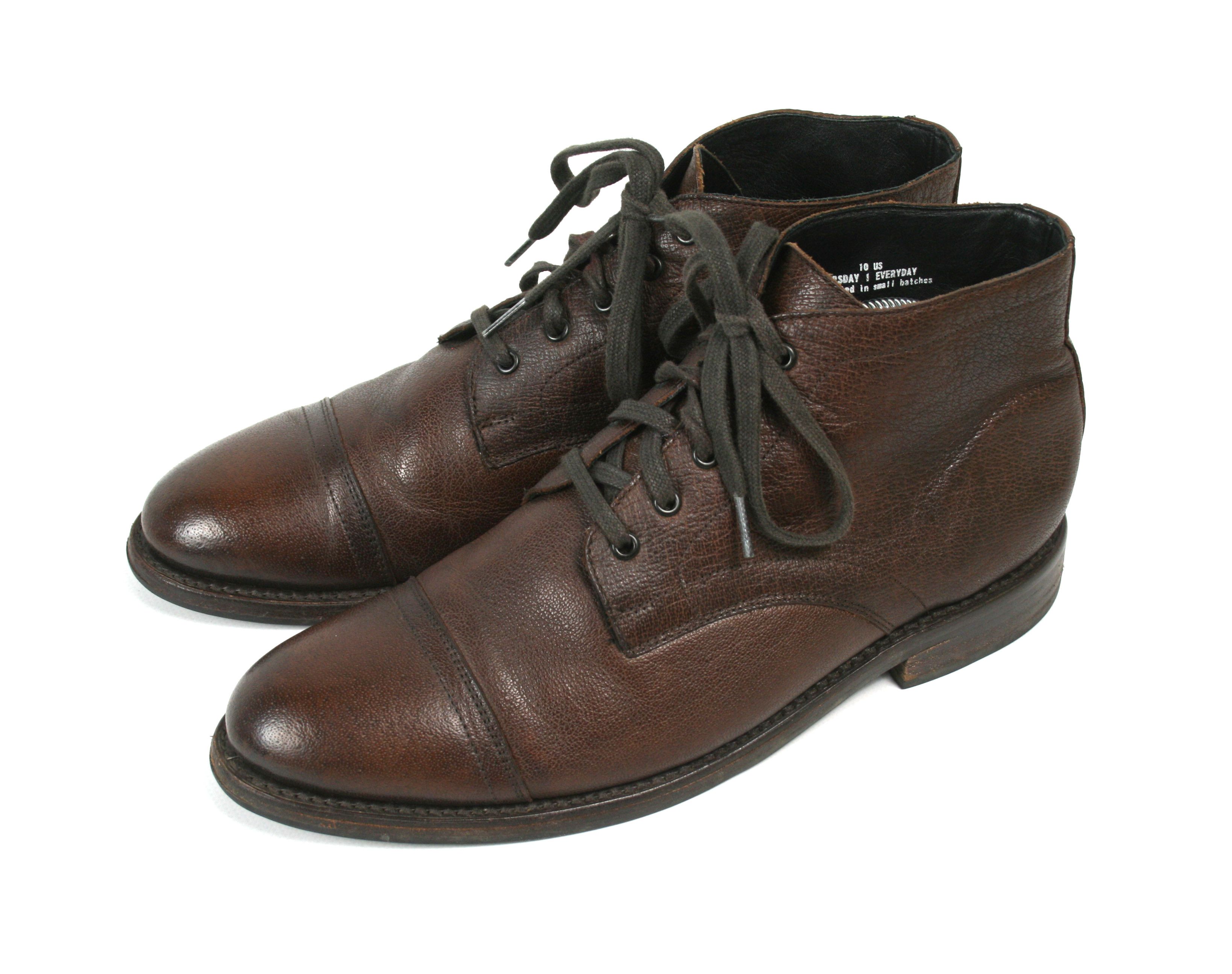 Thursday Boot Company Cadet Combat Leather Boots Size US 10 / EU 43 - 2 Thumbnail