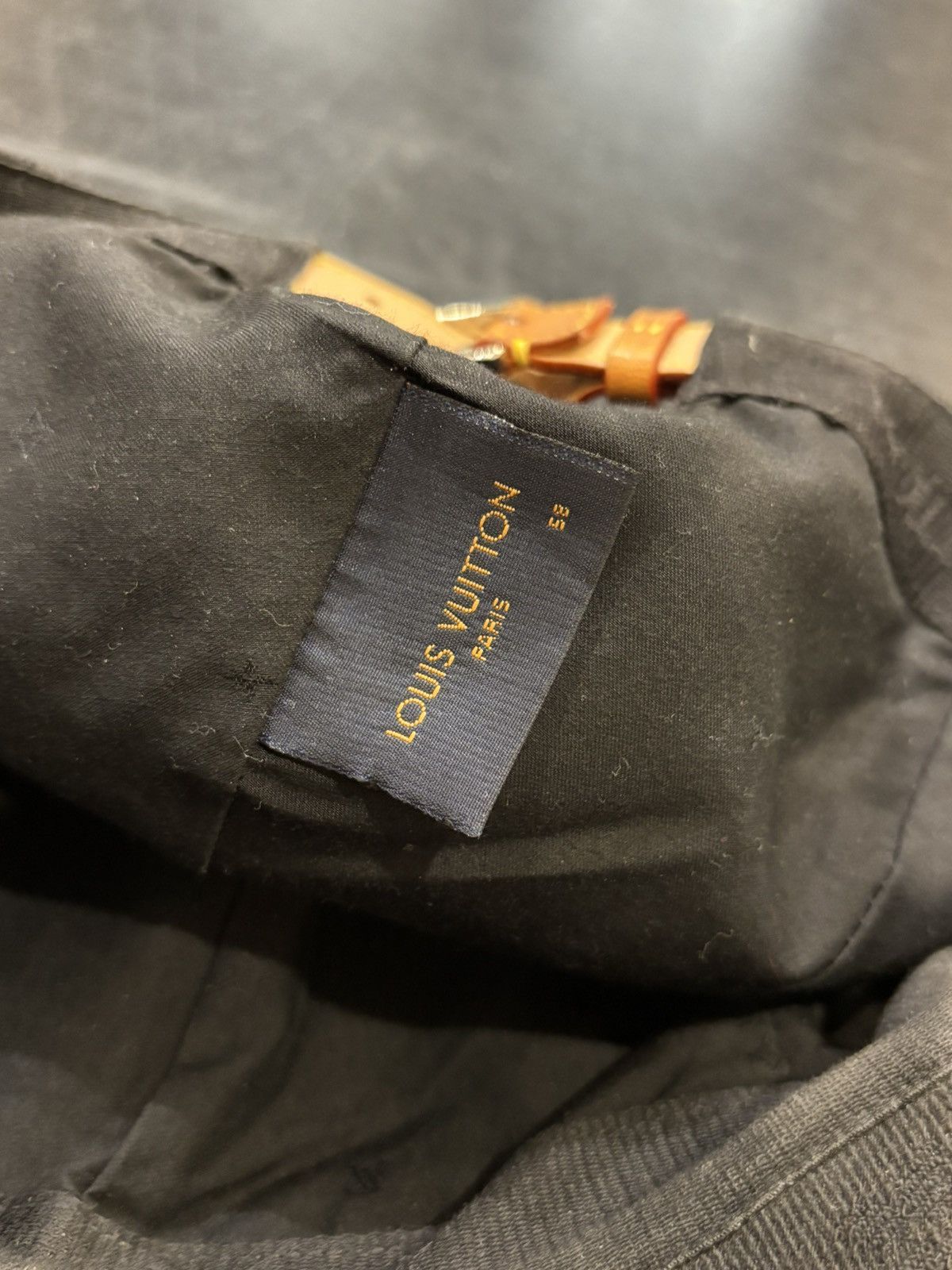 Louis Vuitton Louis Vuitton Essential Monogram Hat - Black Size ONE SIZE - 7 Thumbnail