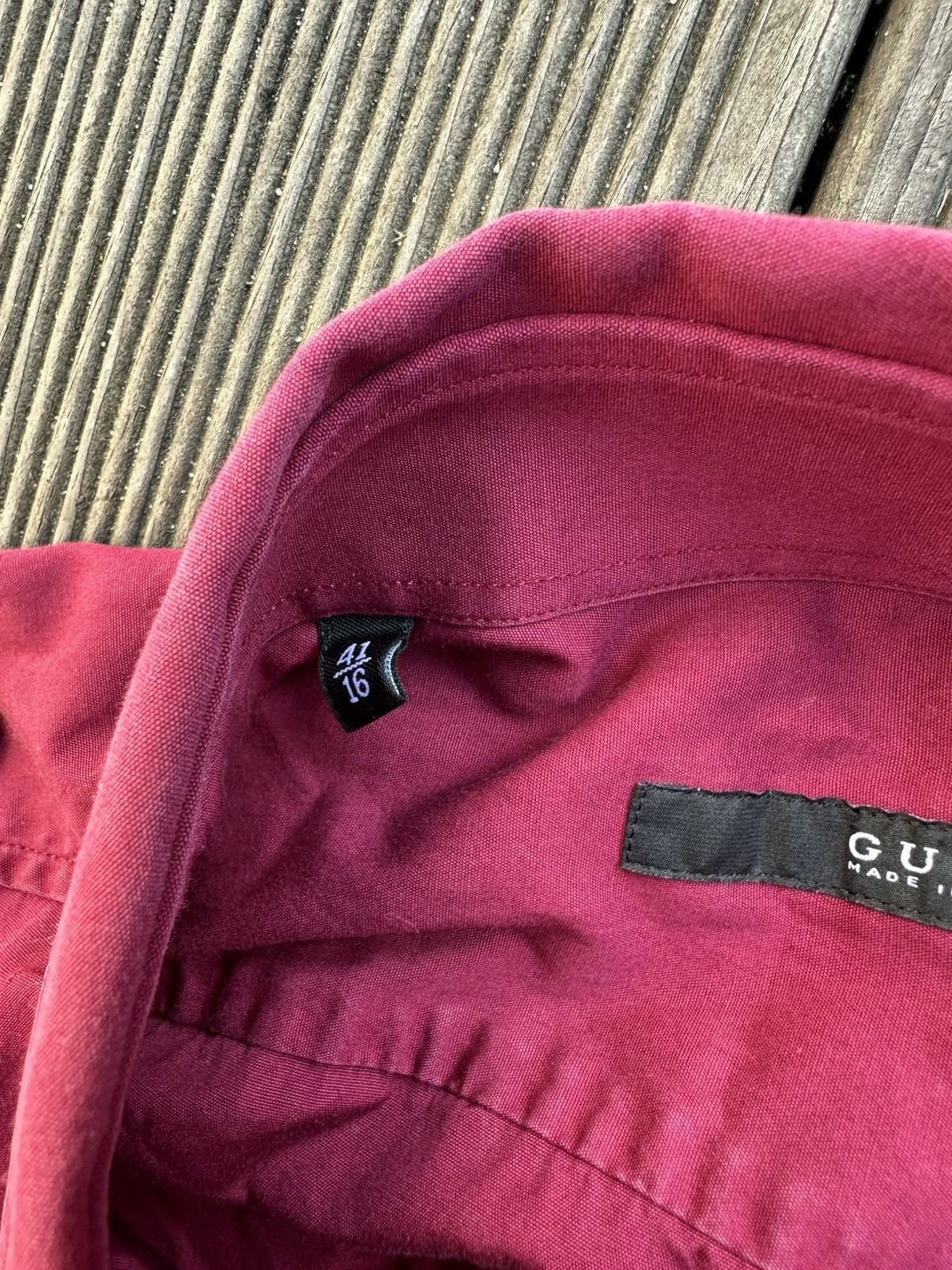 Gucci Gucci Red Shirt Button Up Luxury Designer Size US S / EU 44-46 / 1 - 5 Thumbnail