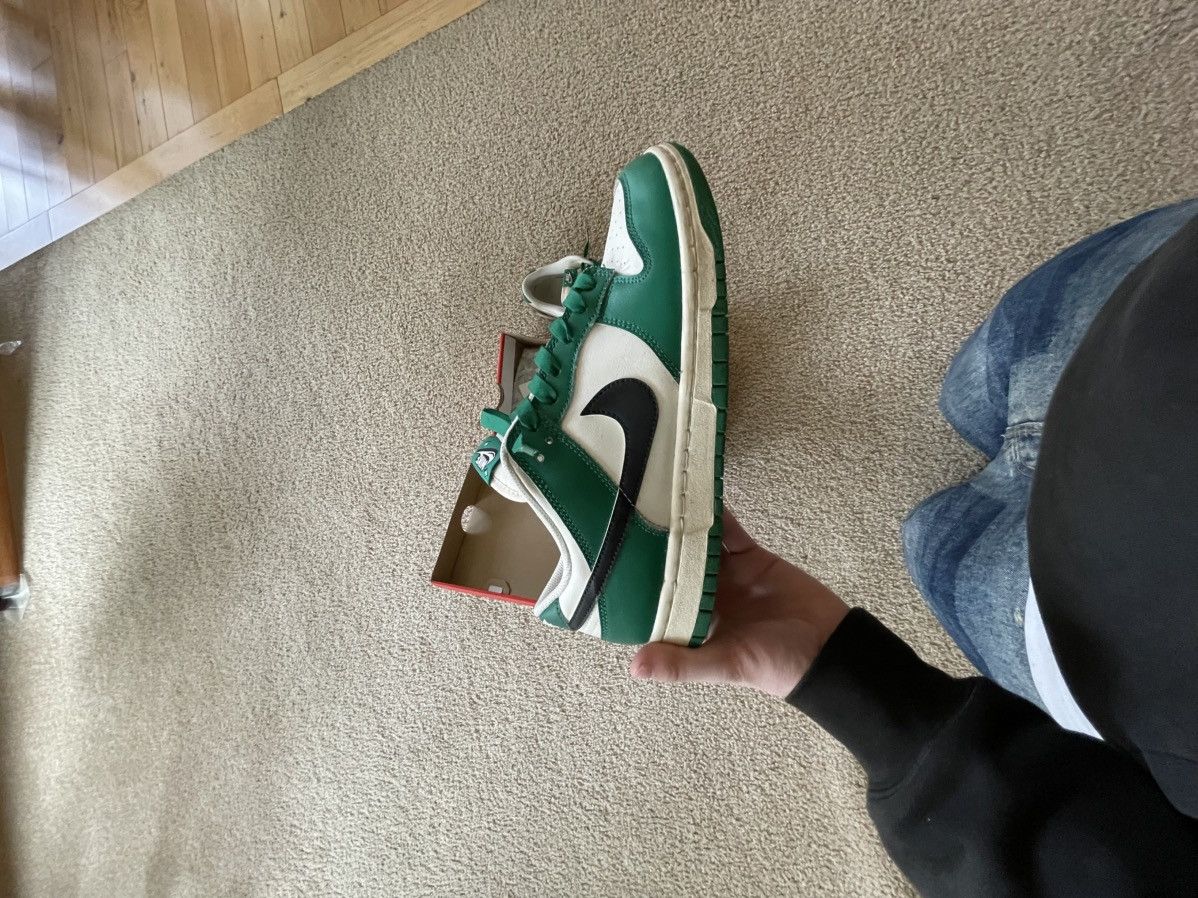 Nike Authentic Nike dunk low lottery pack - malachite size 8 Size US 8 / EU 41 - 5 Thumbnail