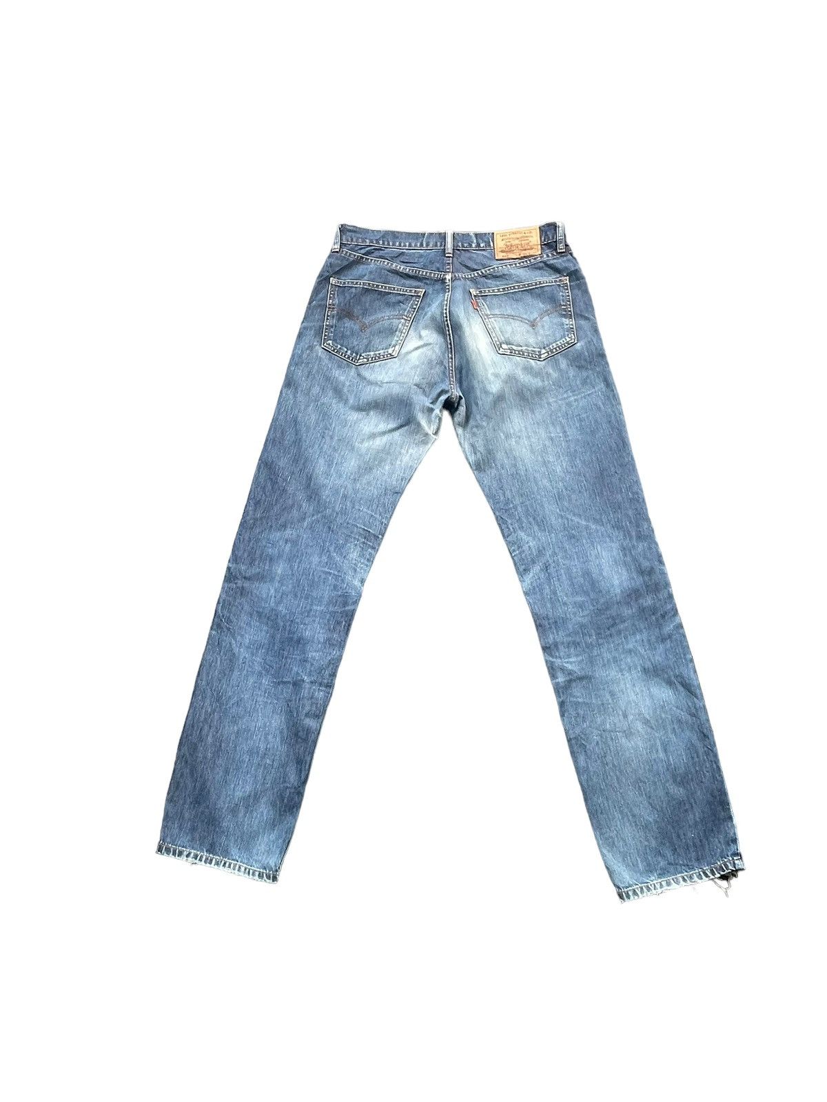Levi's Vintage 90’s Levis 607 Orange Tab Distresed Denim Size US 34 / EU 50 - 8 Thumbnail