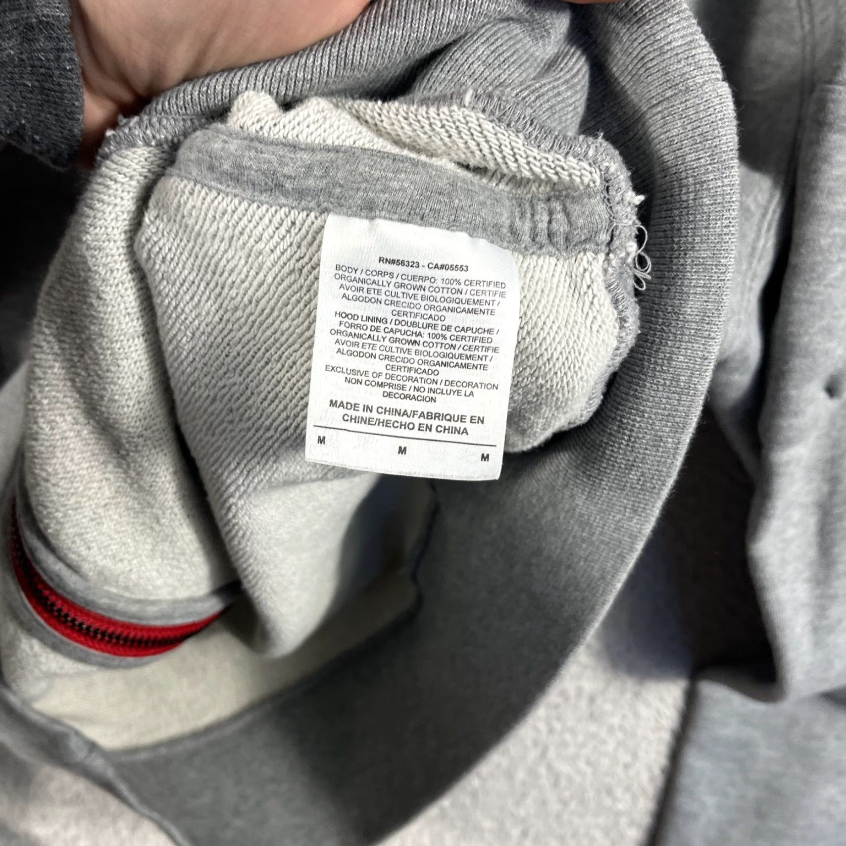 Nike Nike Lebron James Hoodie Mens Medium Gray Full Zip 2011 Basketball Sweatshirt Size US M / EU 48-50 / 2 - 5 Thumbnail