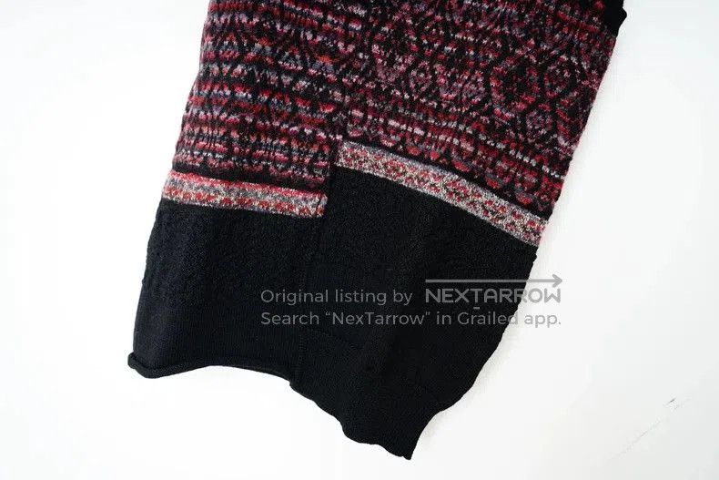 Yohji Yamamoto Yohji Yamamoto Vintage Knit Paneled Vest Size US M / EU 48-50 / 2 - 4 Thumbnail