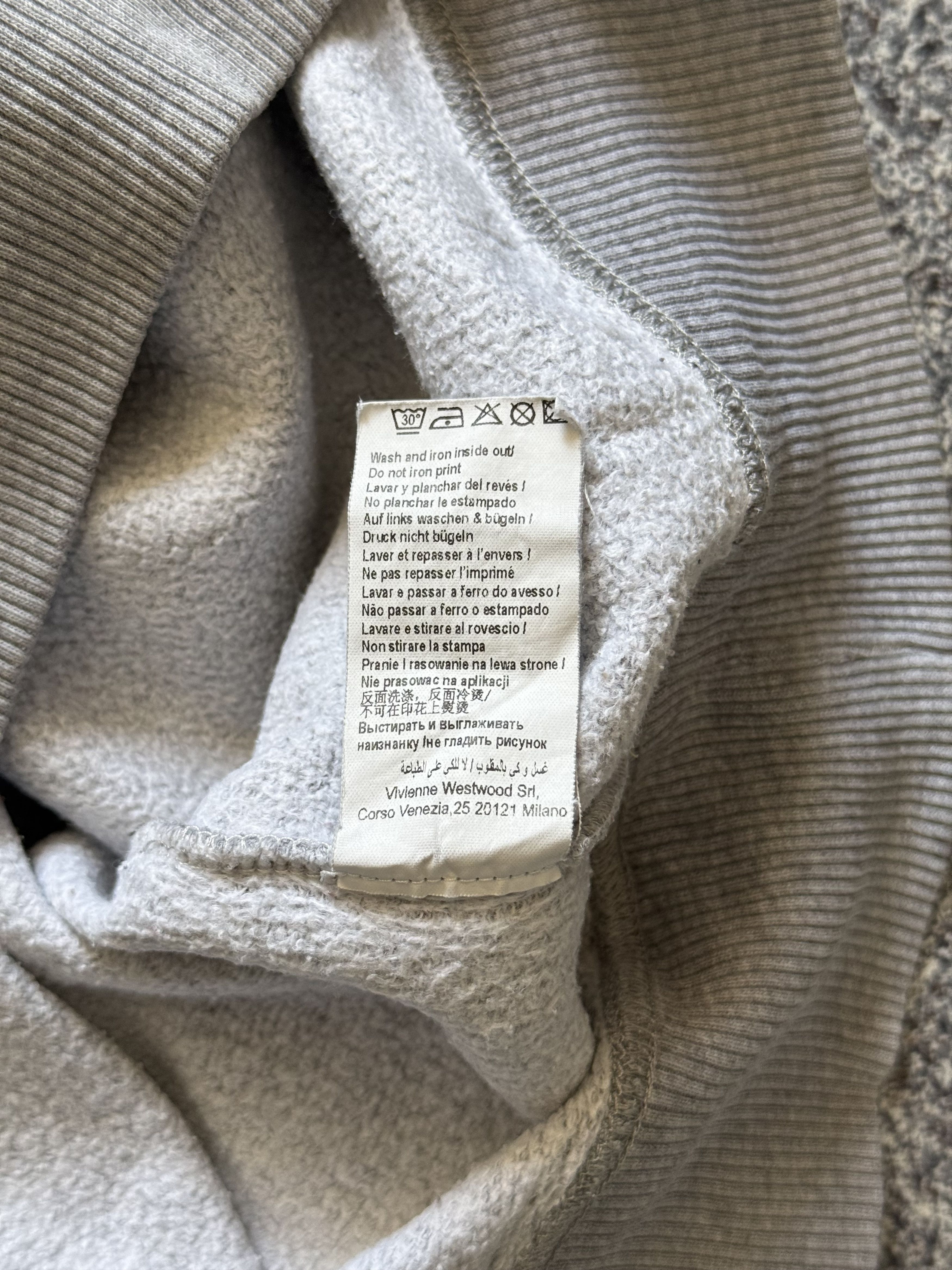 Japanese Brand Vivienne Westwood anglomania big logo sweatshirt Size US L / EU 52-54 / 3 - 14 Thumbnail