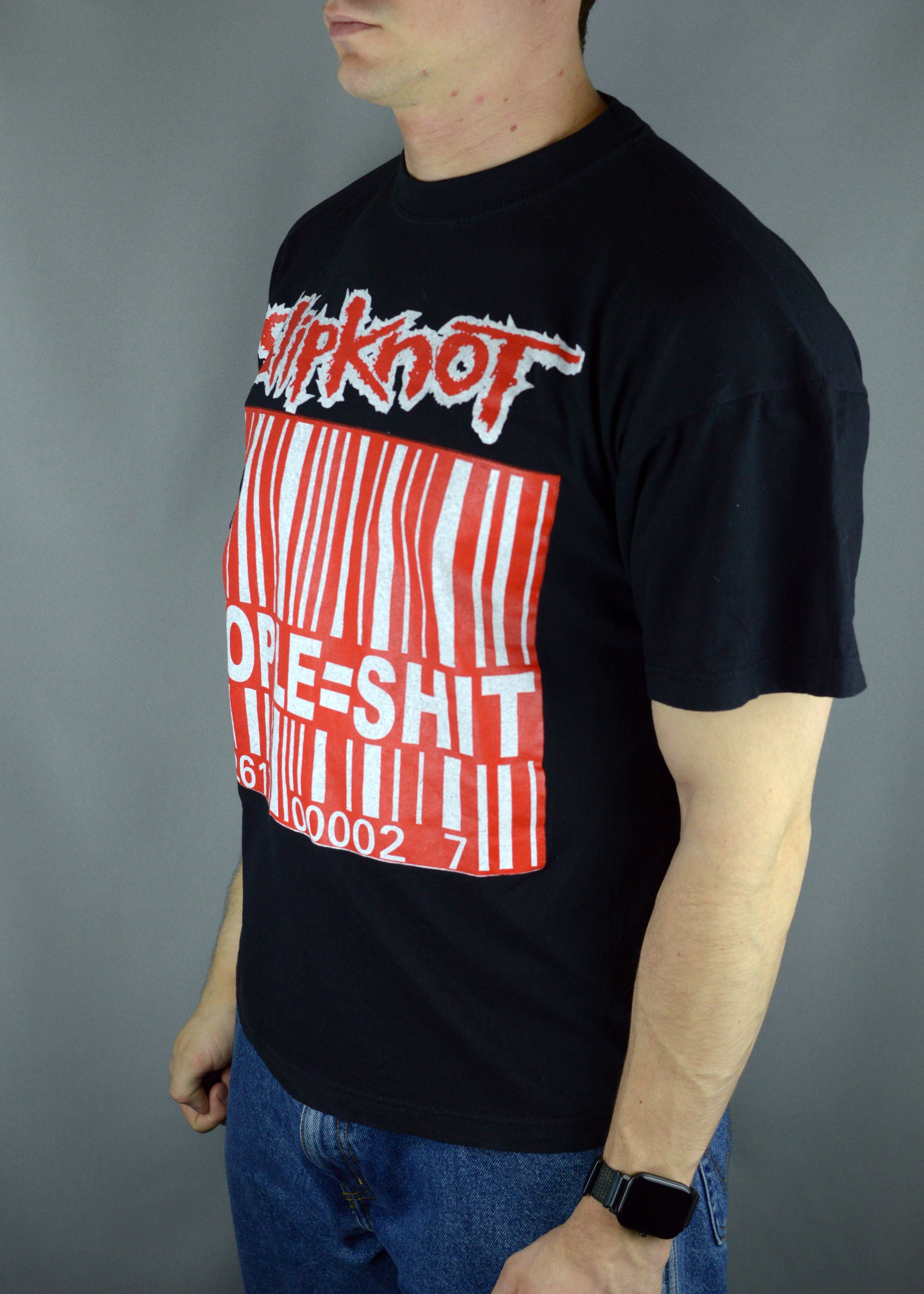 Slipknot × Vintage Vintage Slipknot People = Shit 2001 t shirt Size US L / EU 52-54 / 3 - 3 Thumbnail