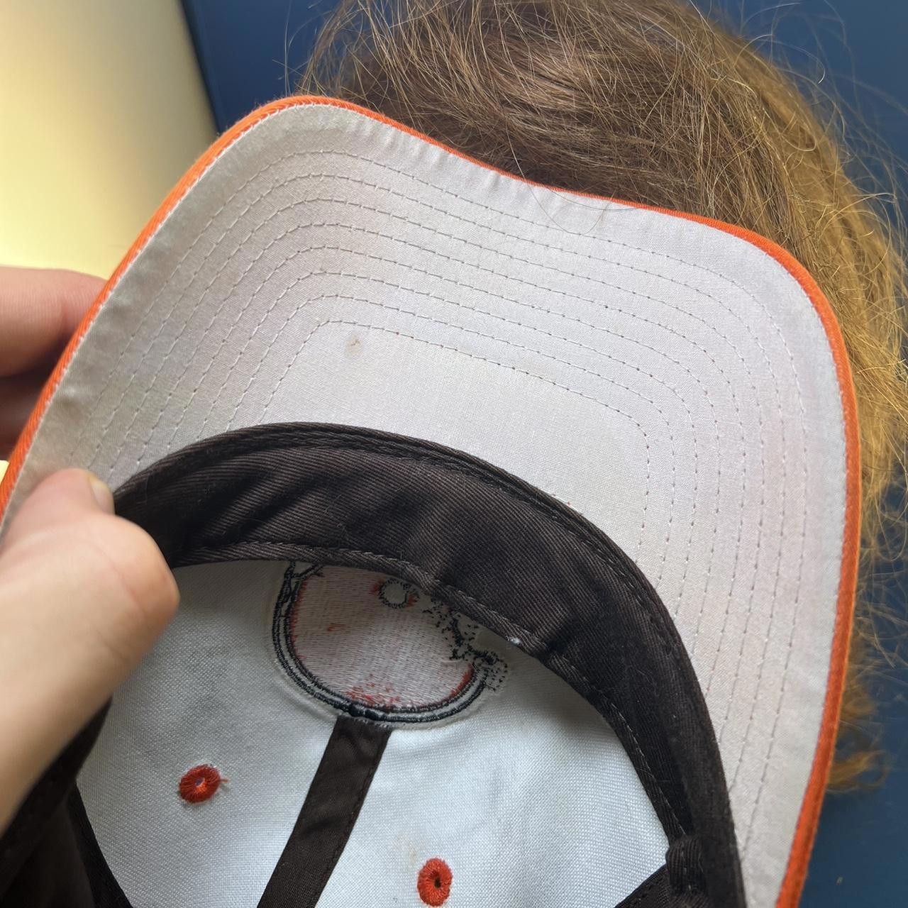 NFL Cleveland Browns Adjustable Cap - Authentic Team Hat Size ONE SIZE - 6 Thumbnail