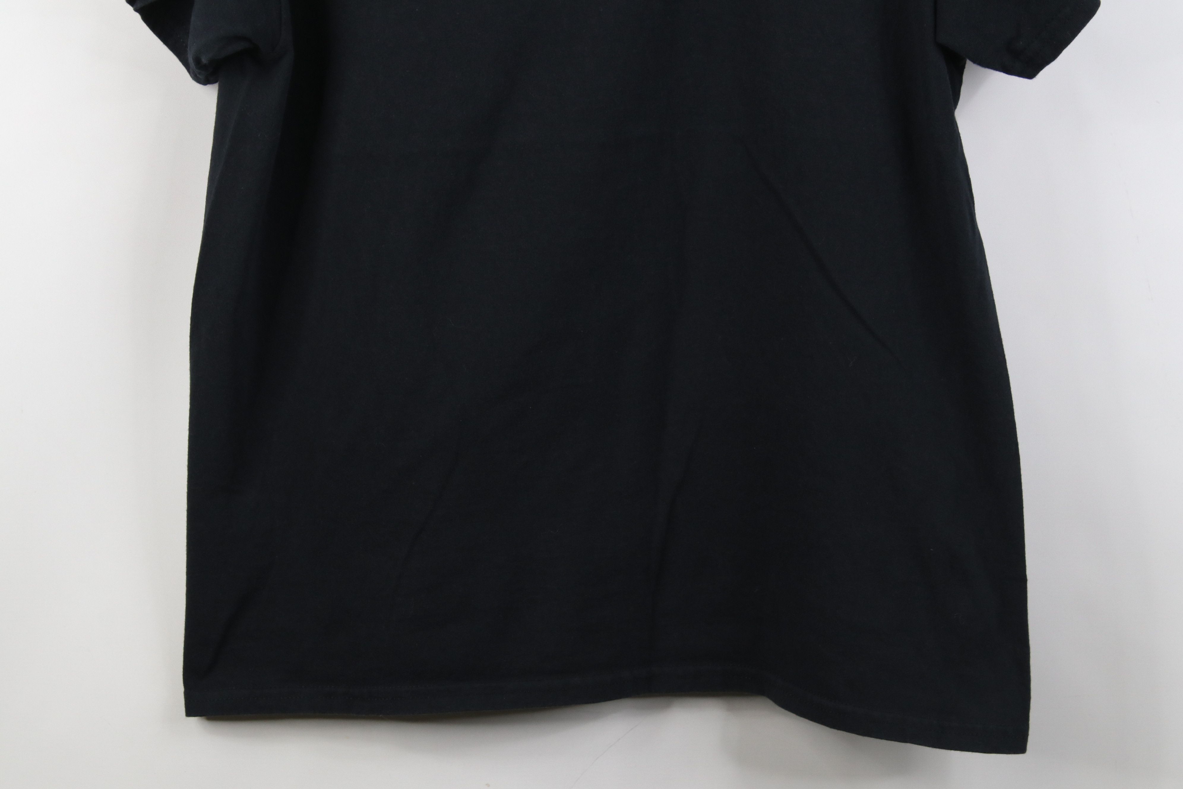 Vintage Vintage 90s Streetwear Cotton Short Sleeve T-Shirt Black Size US L / EU 52-54 / 3 - 3 Thumbnail