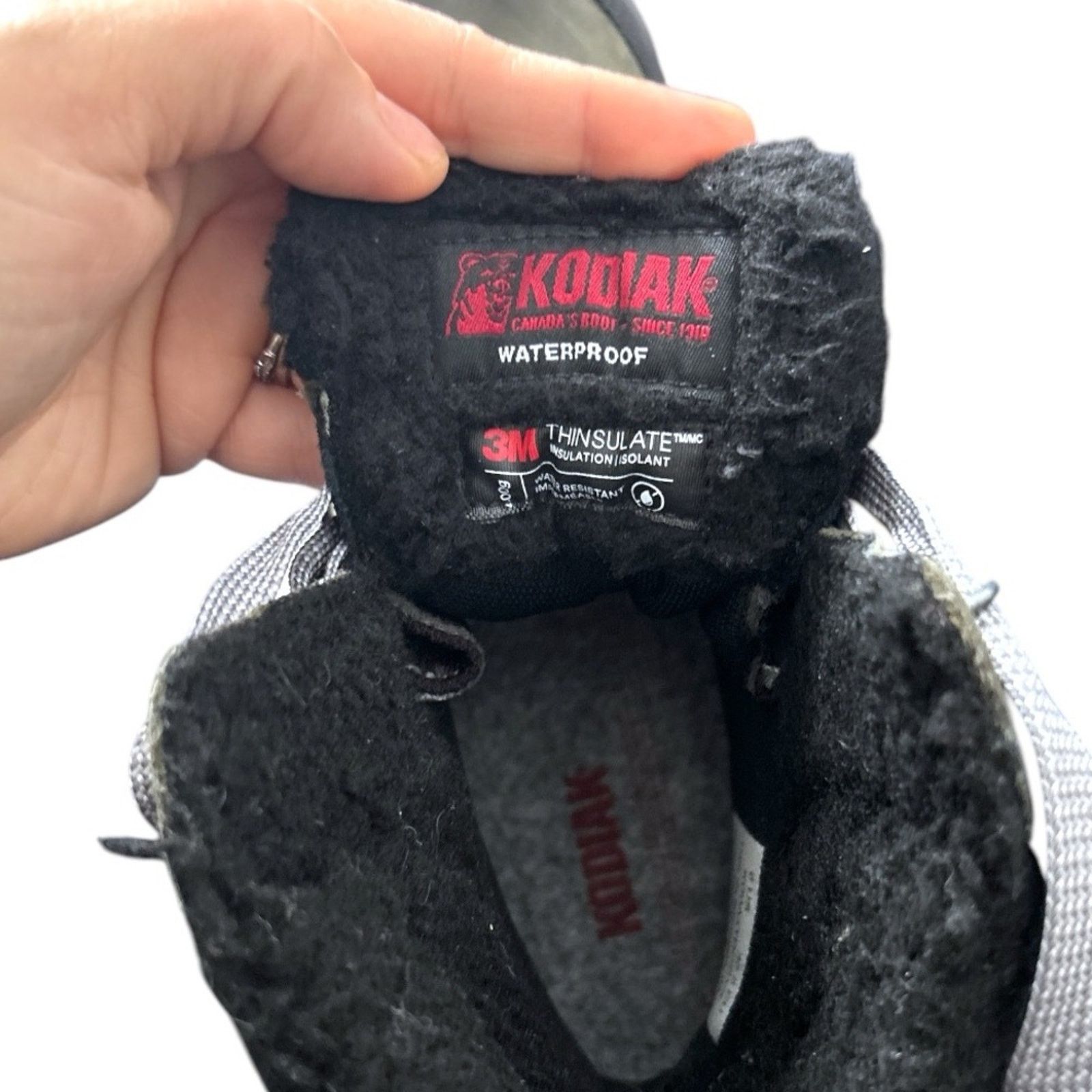 Kodak NWT! Kodiak Claresholm Women's Gray Winter Boots Size US 6 / IT 36 - 7 Thumbnail